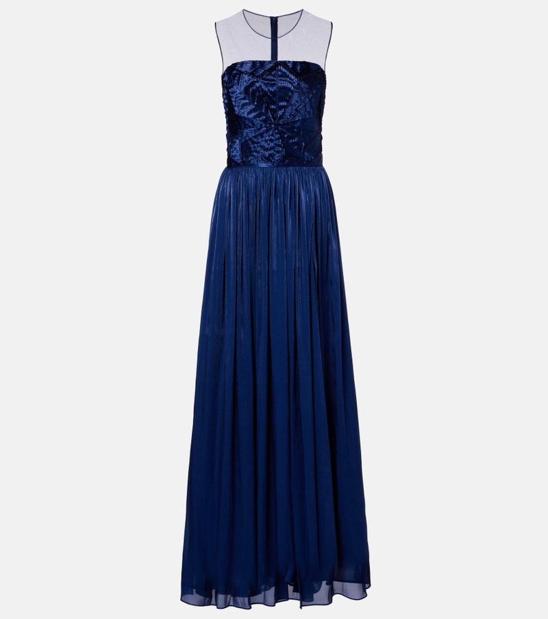 Pleated gown 1