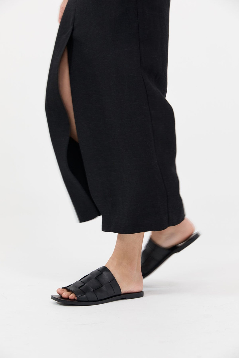 Woven Flats - Black 3