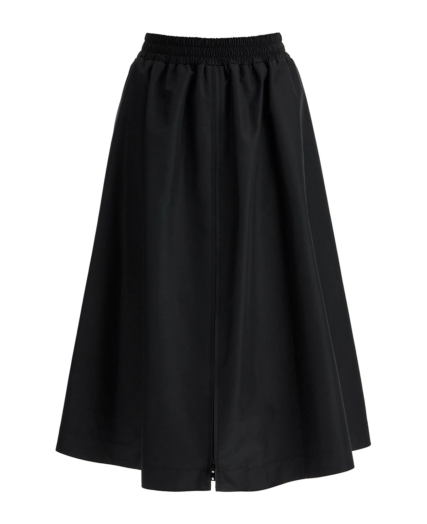 Nylon Midi Skirt - 1