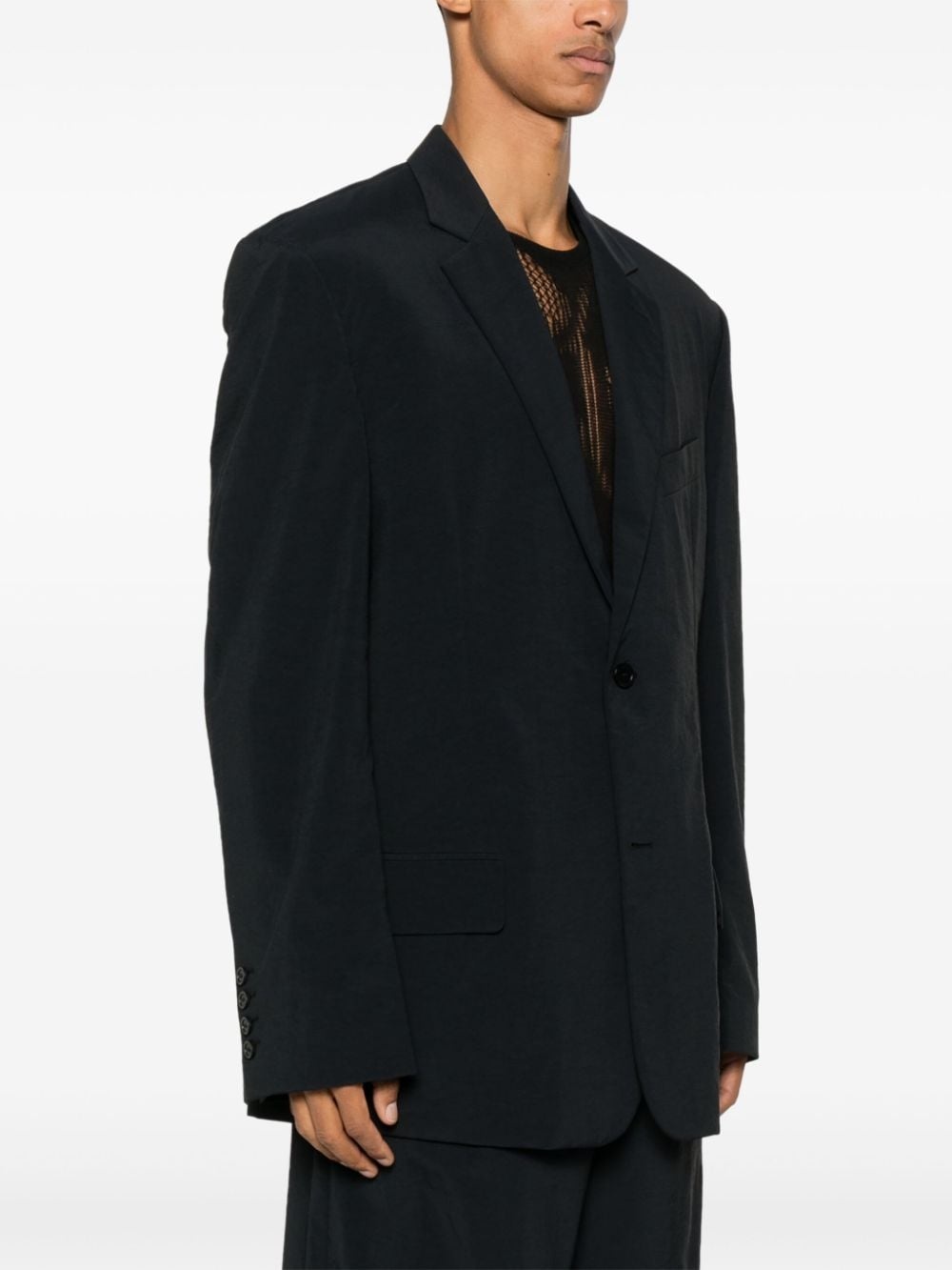 logo-patch blazer - 3