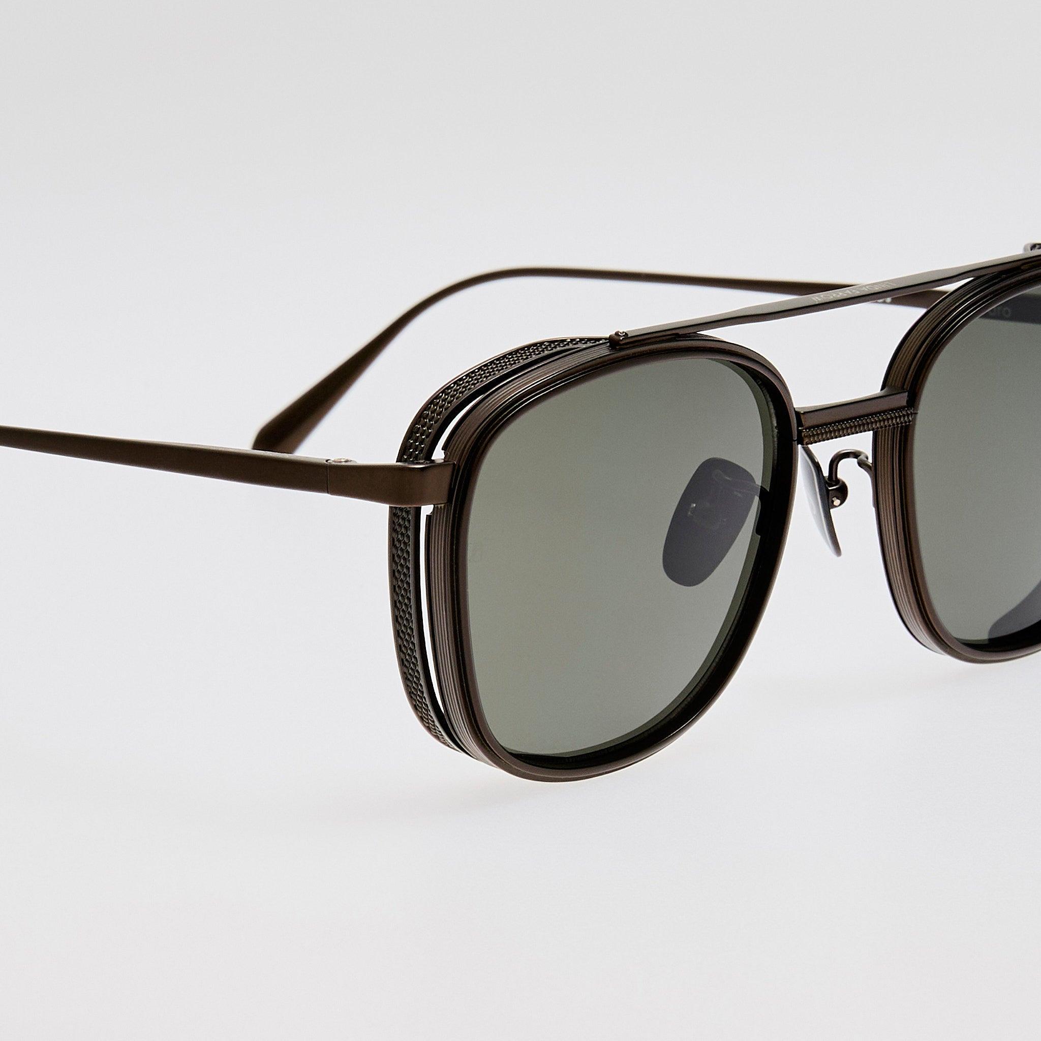 Varo Sunglasses in Matt Black Nickel - 3