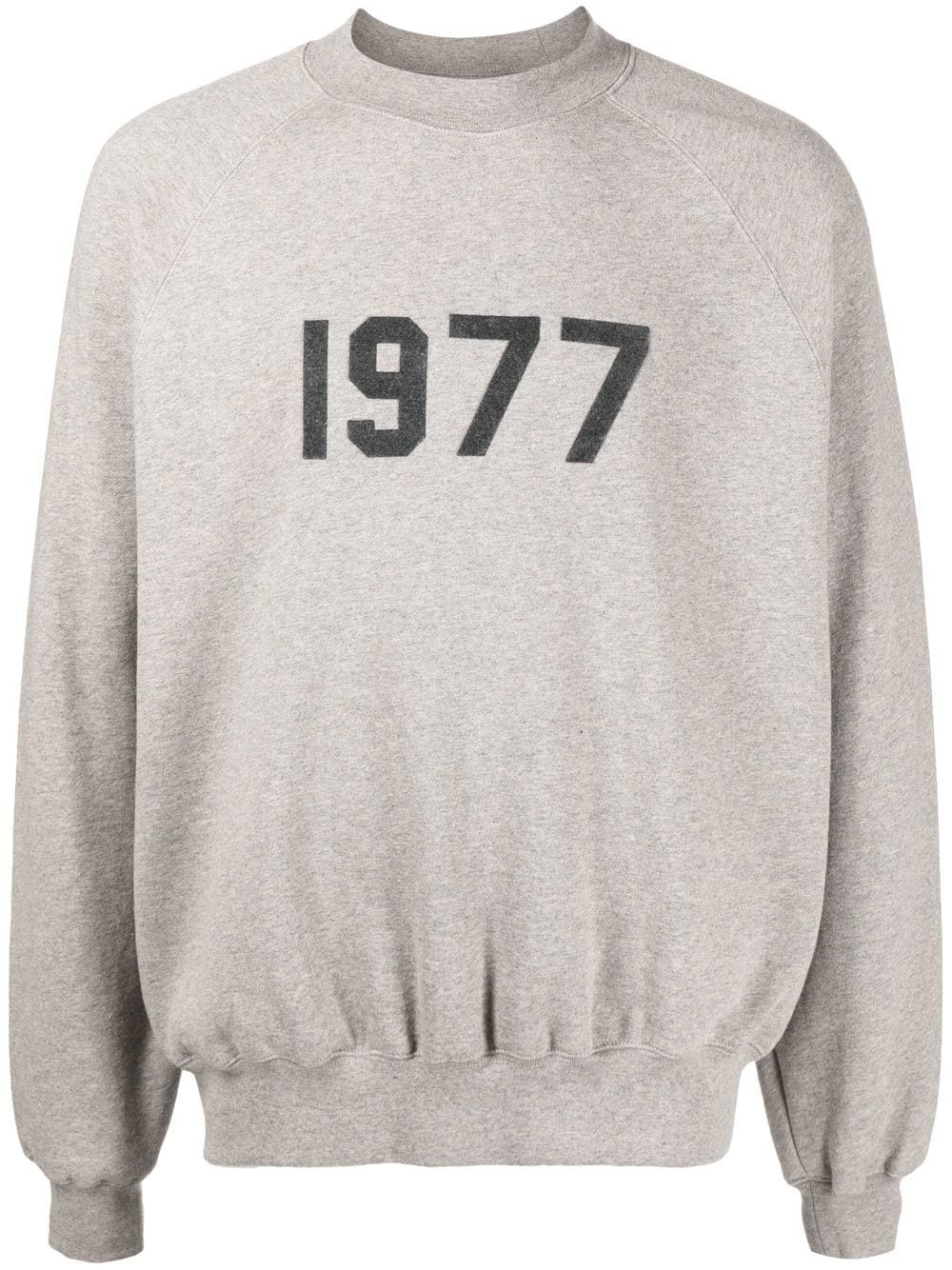 1977 cotton-jersey sweatshirt - 1