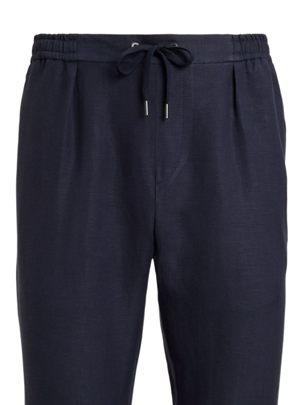 drawstring pleated trousers - 2
