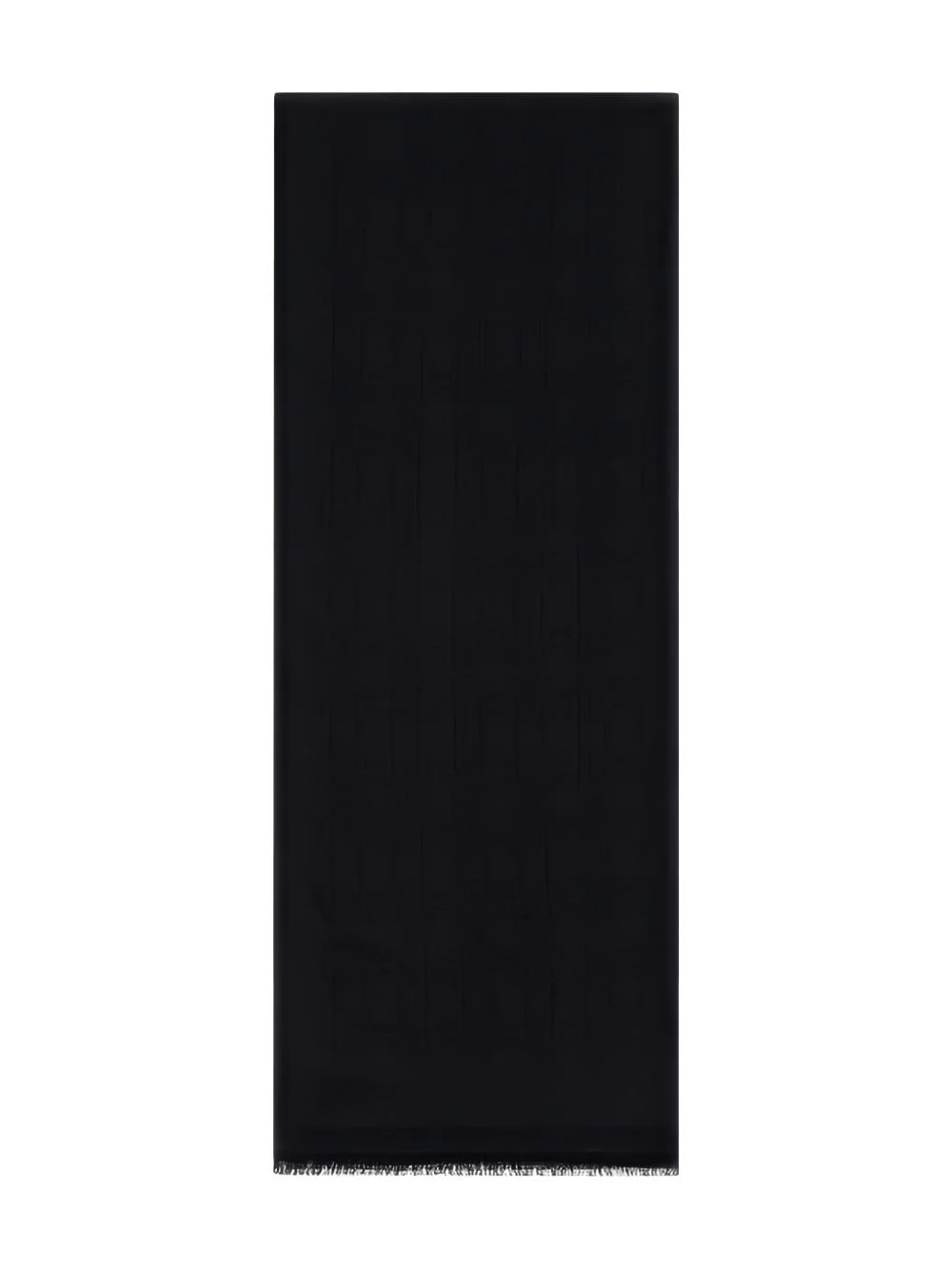 monogram-pattern scarf - 1