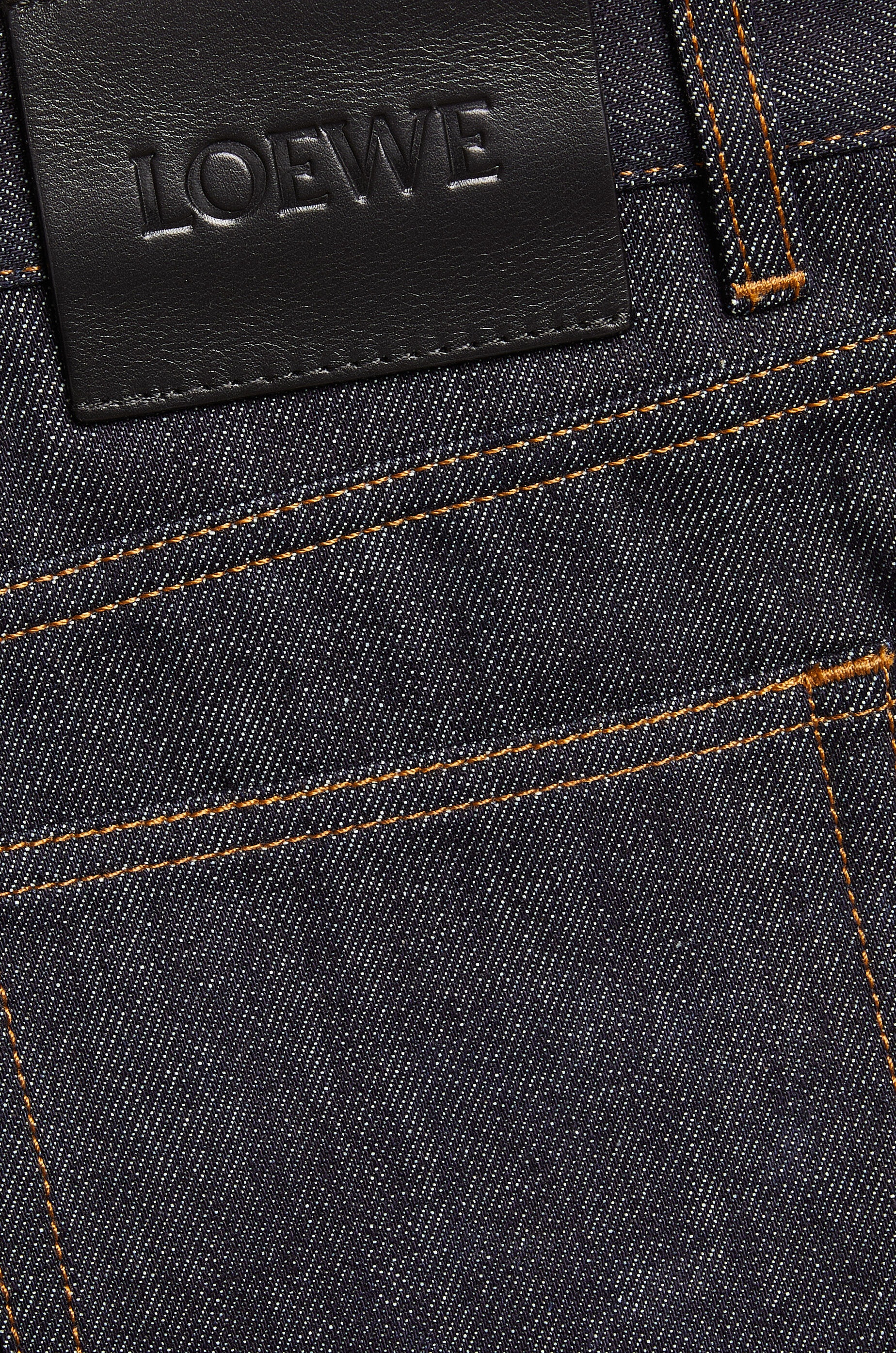 Wide leg jeans in denim - 3