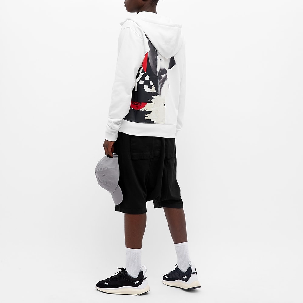 Y-3 Graphic Logo Zip Hoody - 6