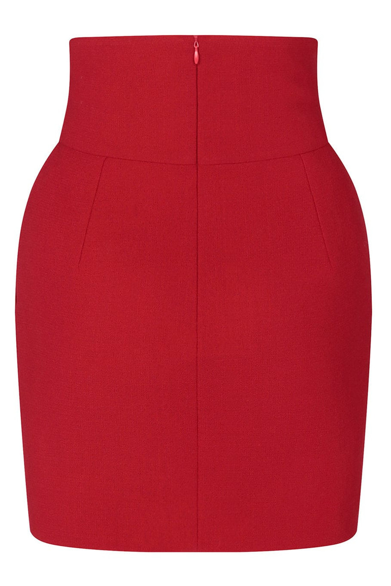 ALEXANDRE VAUTHIER Wool Mini Skirt outlook