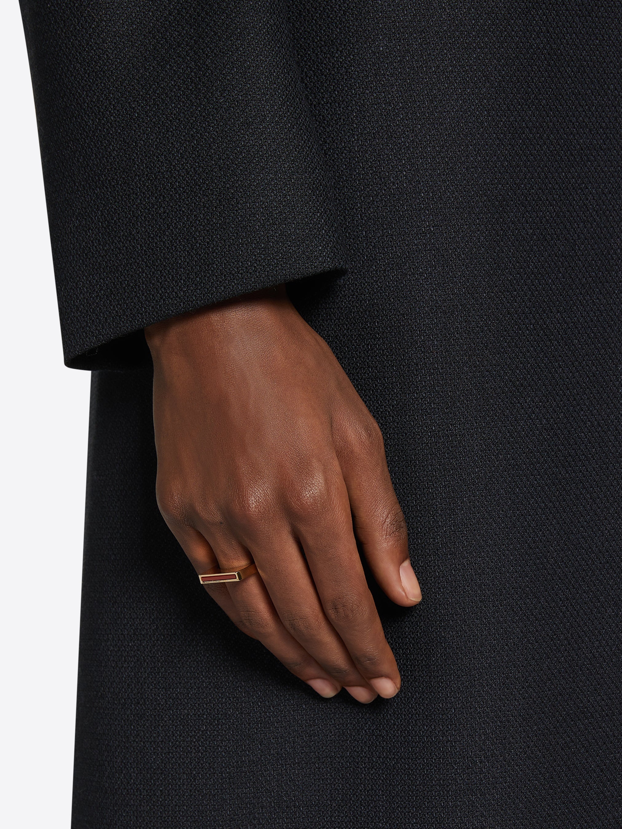 THIN SIGNET RING - 4