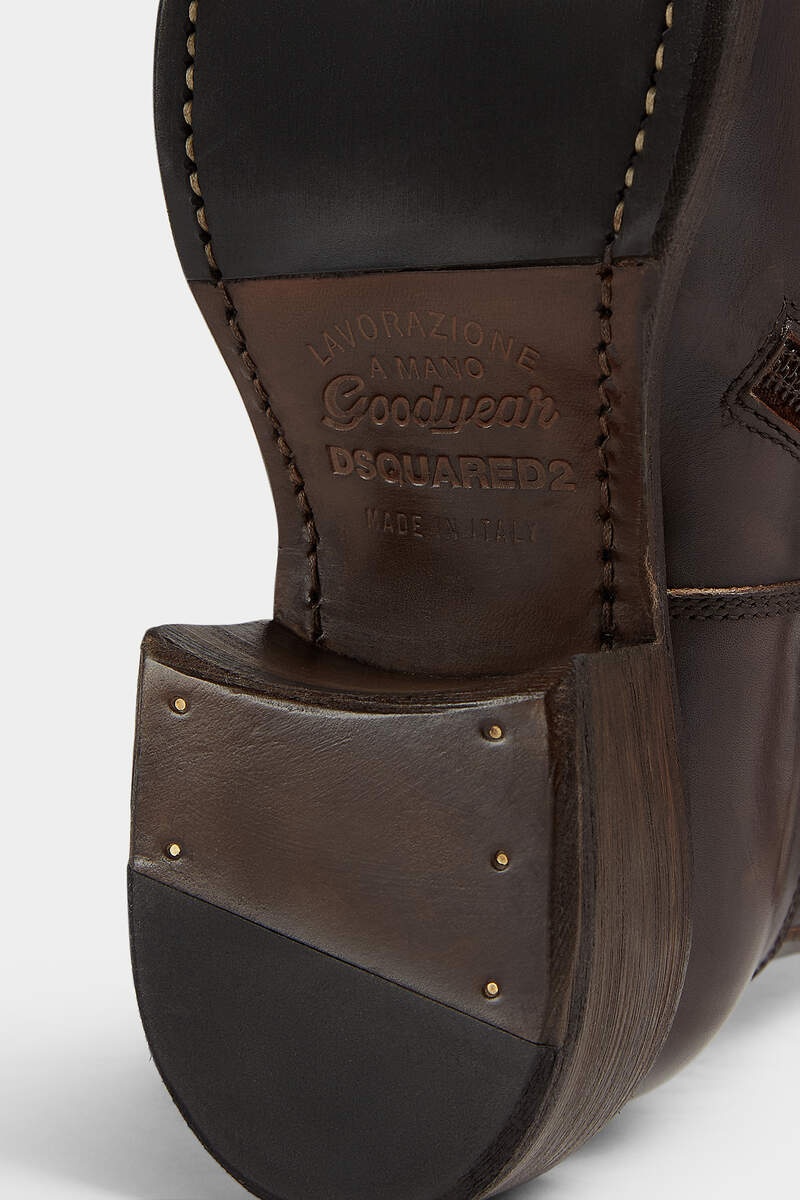 HARLEY BIKER BOOTS - 5