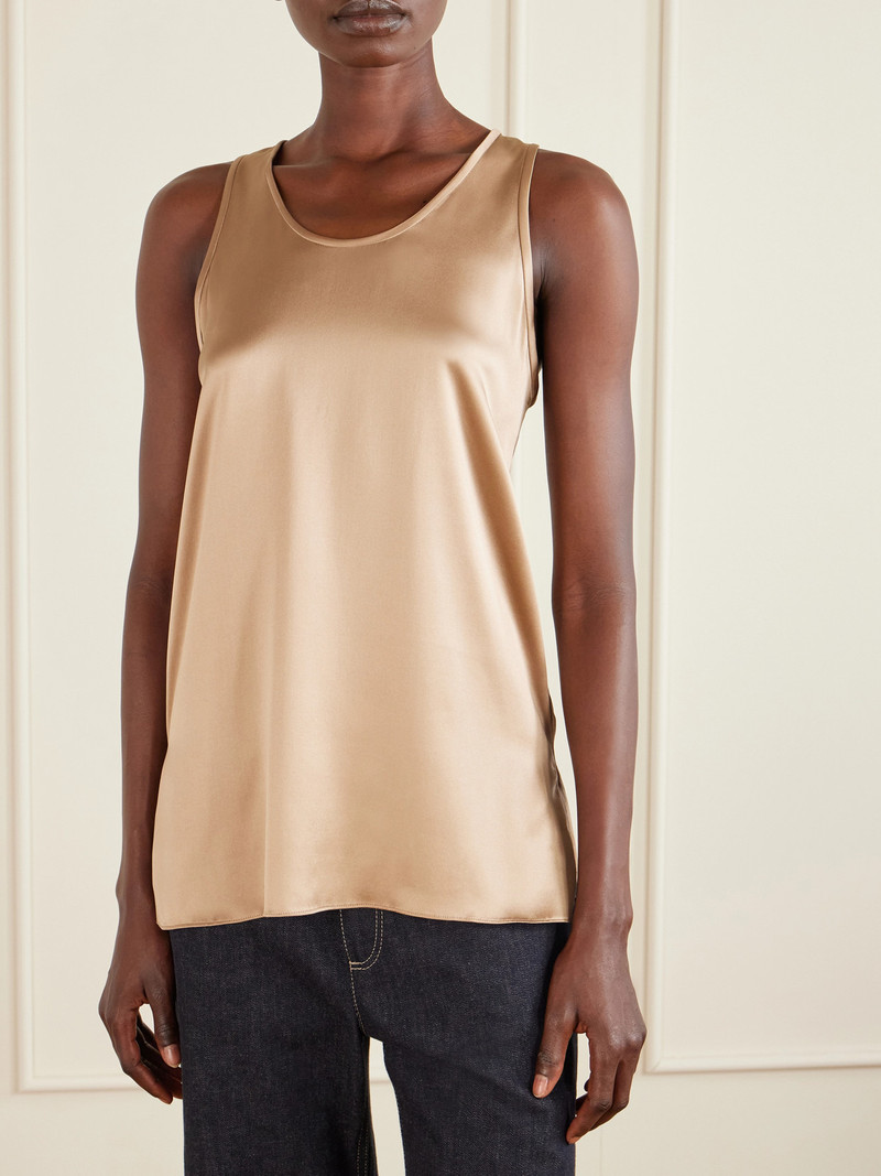 Silk-blend Satin Top 4
