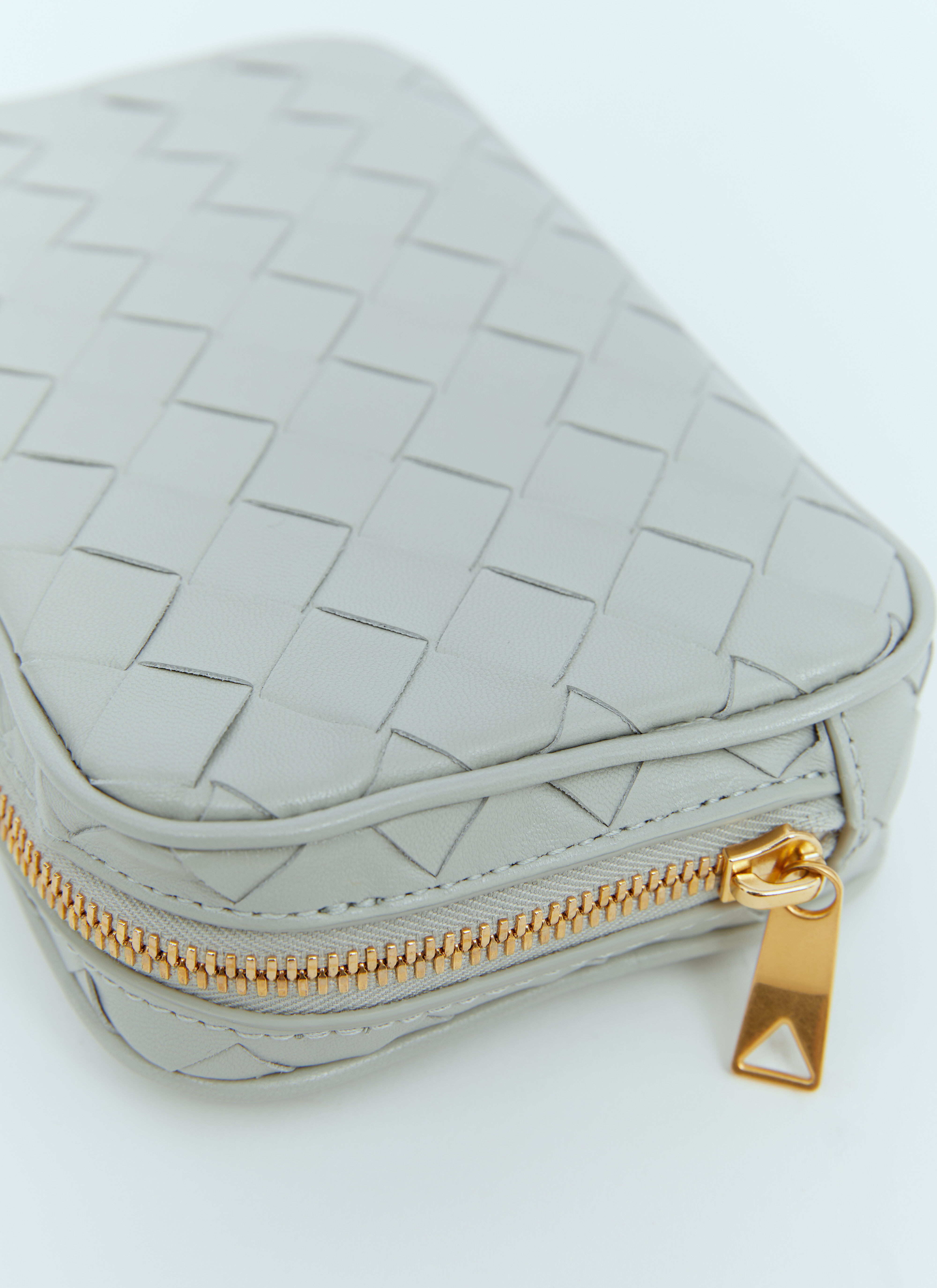Small Intrecciato Zip Pouch - 4