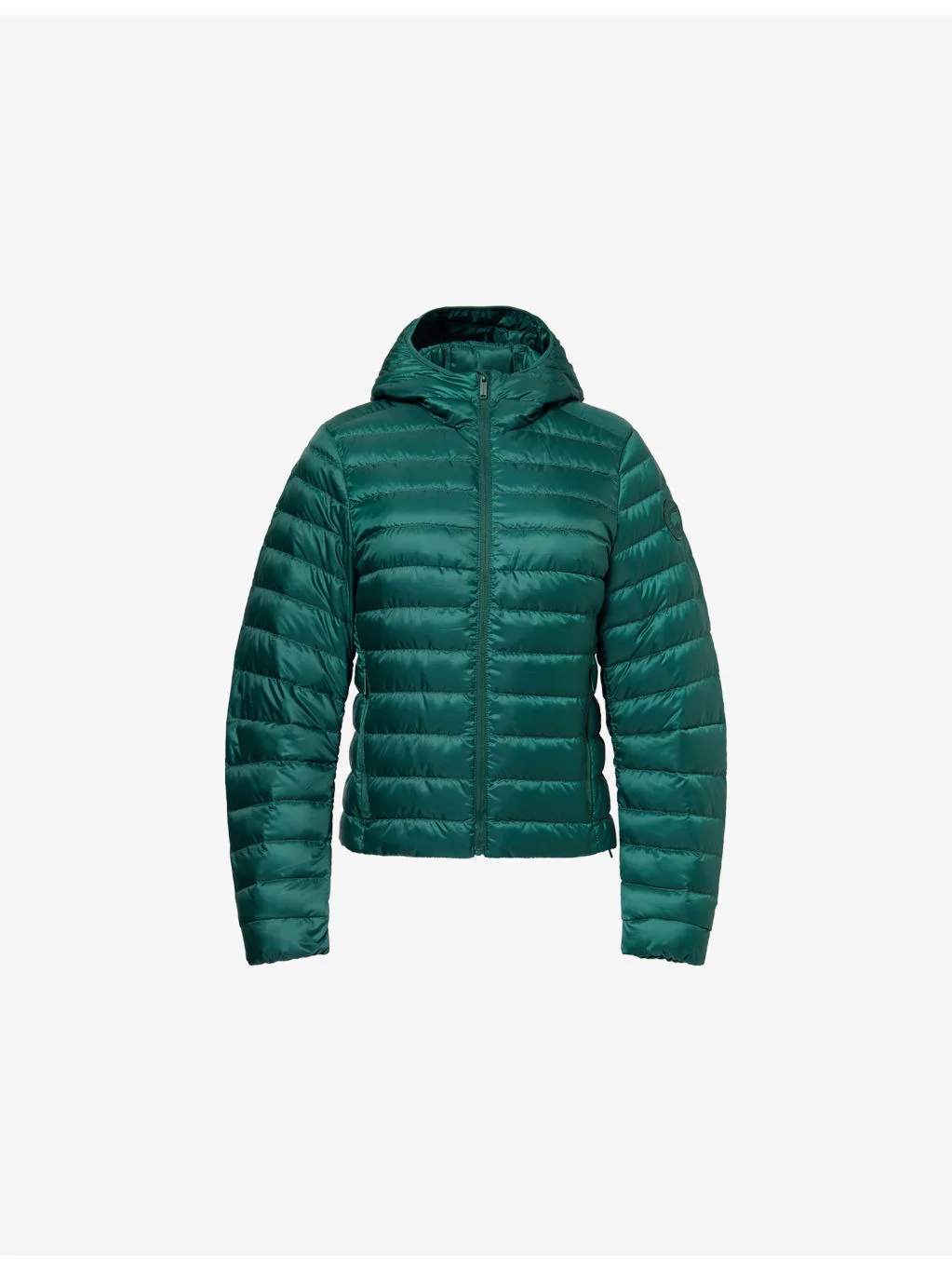 Aethera Padded Hooded Nylon-Down Jacket - 1