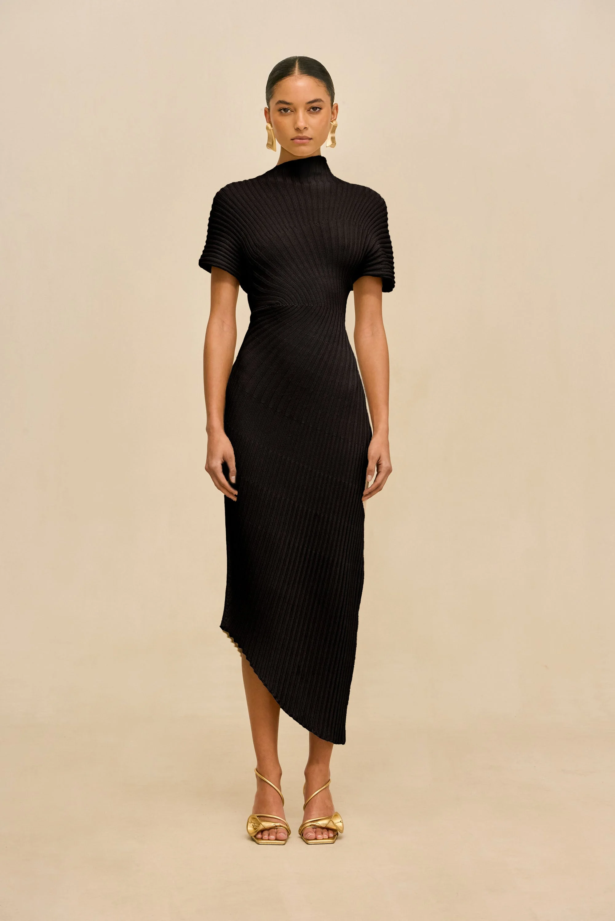 CHRYSTA KNIT DRESS - 1