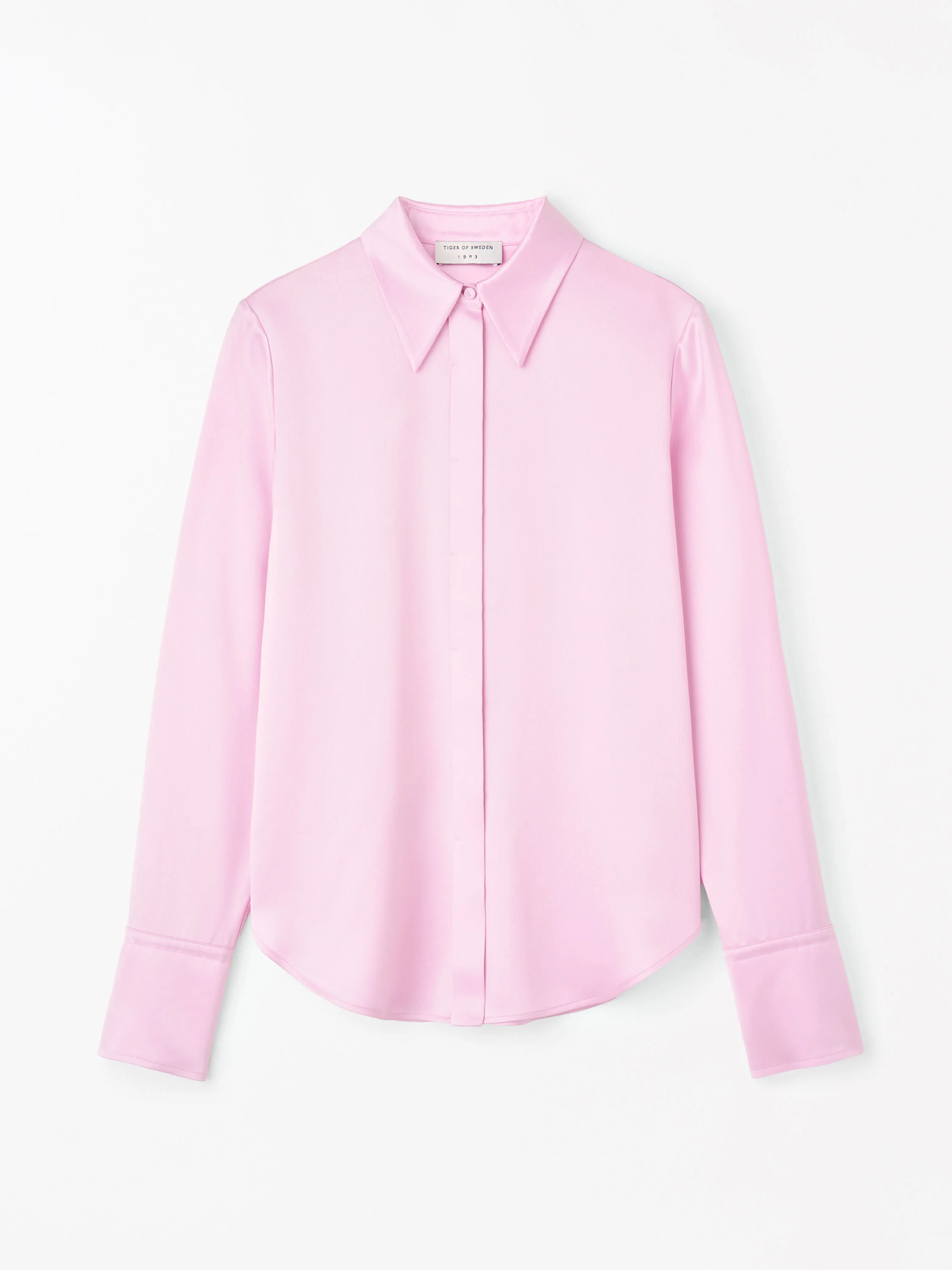 Daphne Regular-Fit Satin Shirt - 1