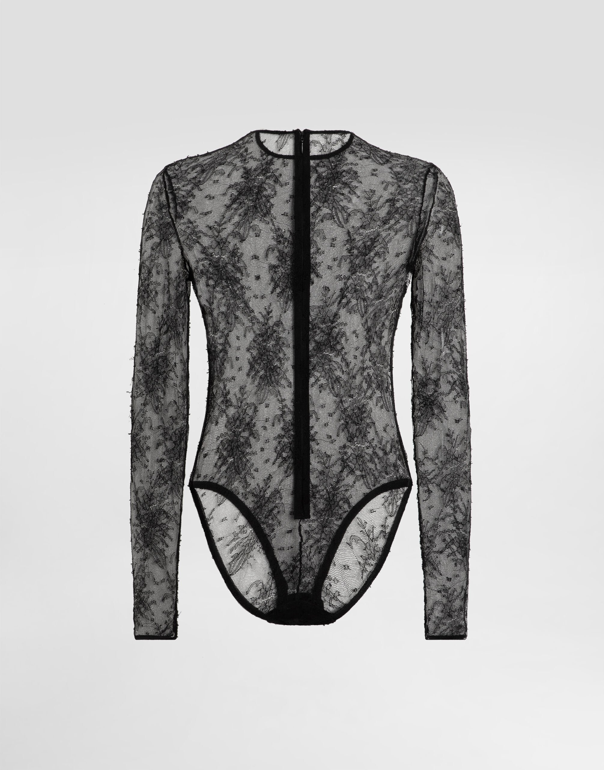 Chantilly lace bodysuit - 7