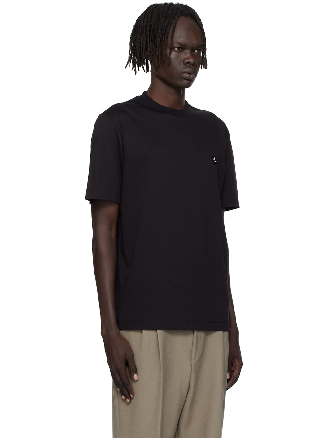 Black Double 'B' Monogram T-shirt - 2