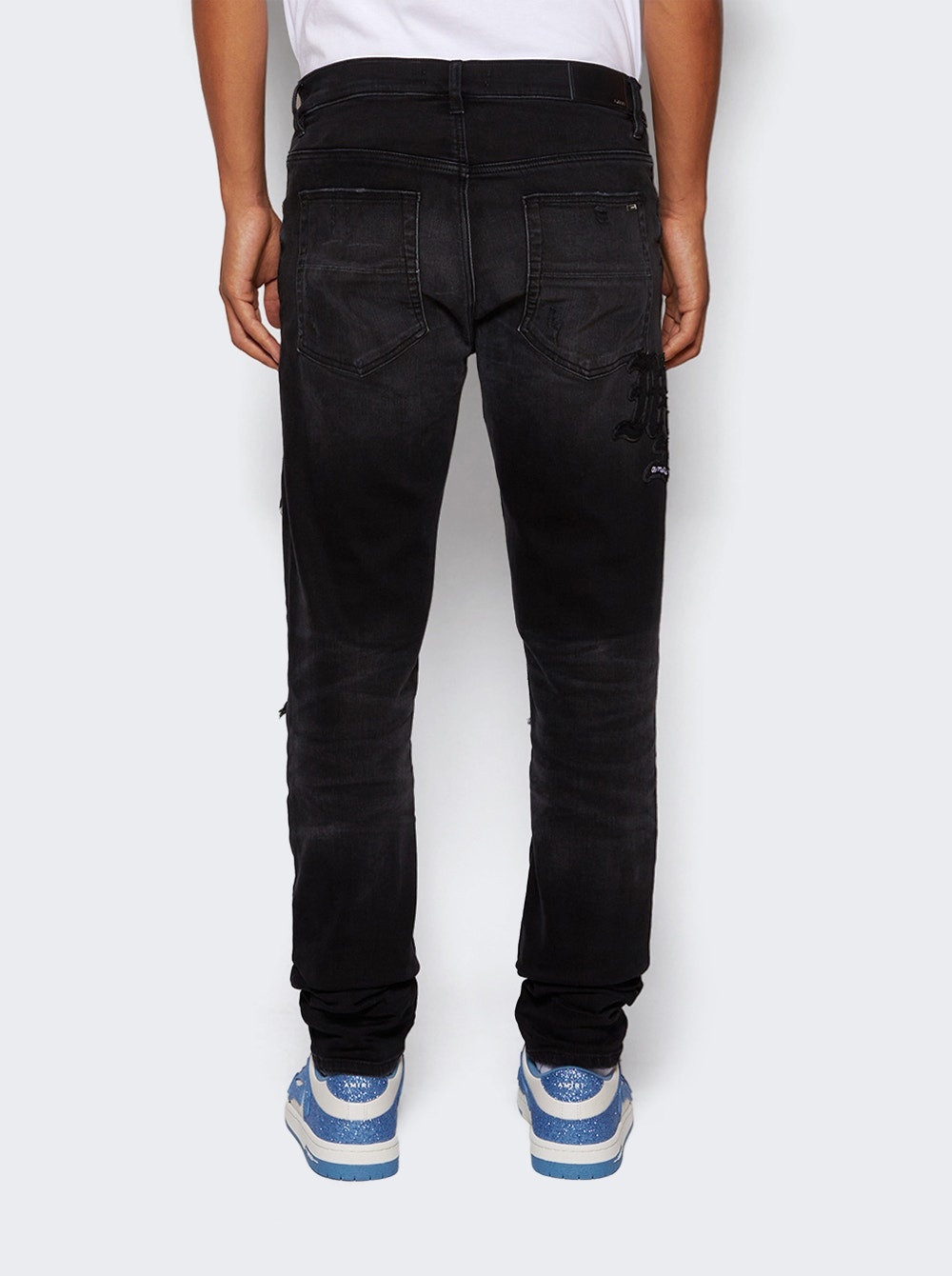 Ma Varsity Repair Jeans Vintage Black - 5