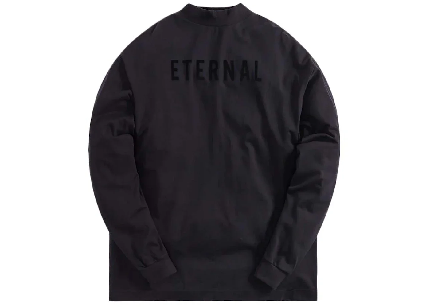 Fear of God Eternal Cotton Long Sleeves Tee Black - 1