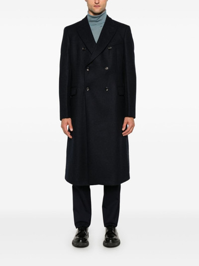 EMPORIO ARMANI double-breasted coat outlook