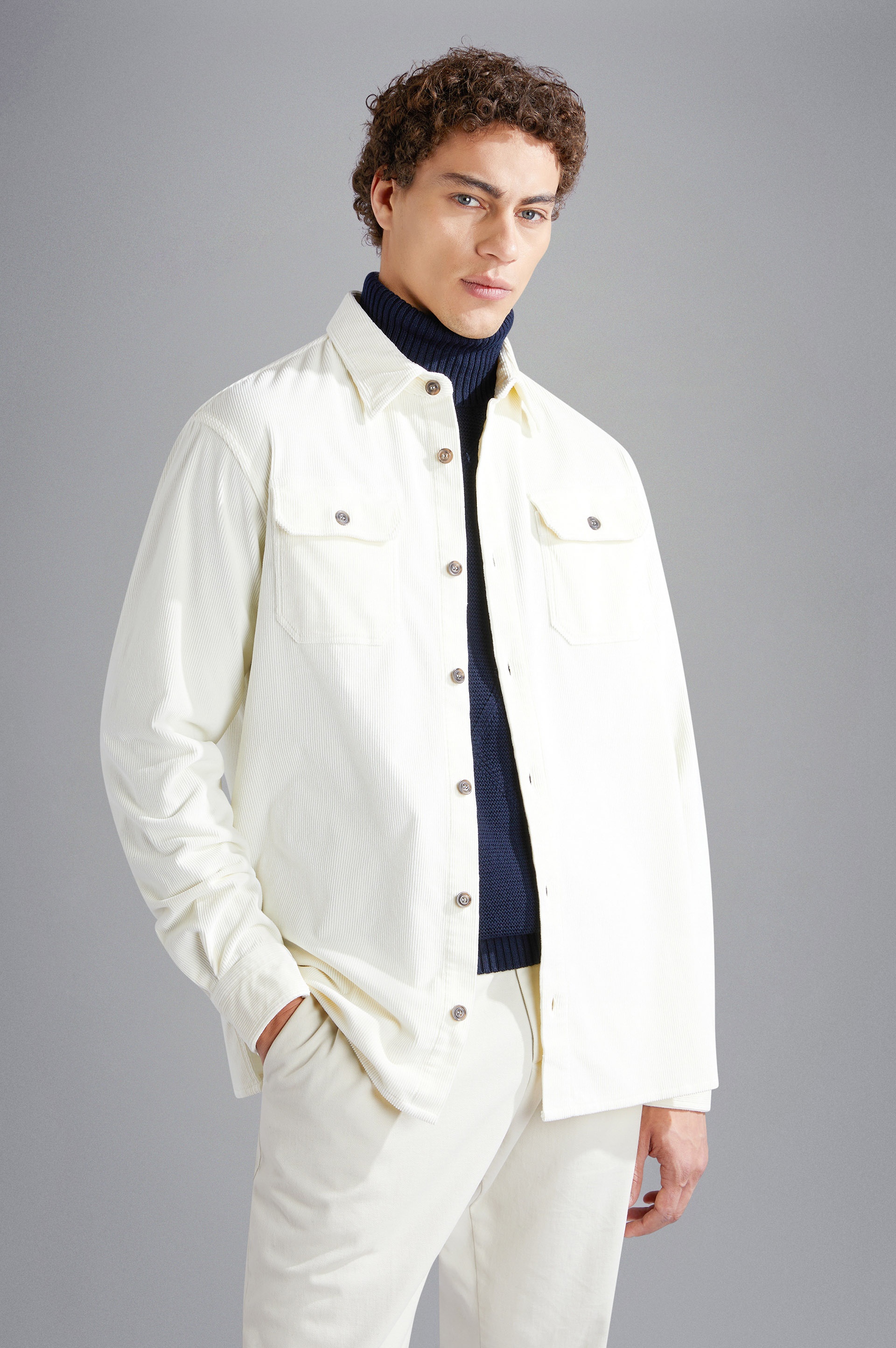 VELVET OVERSHIRT - 6