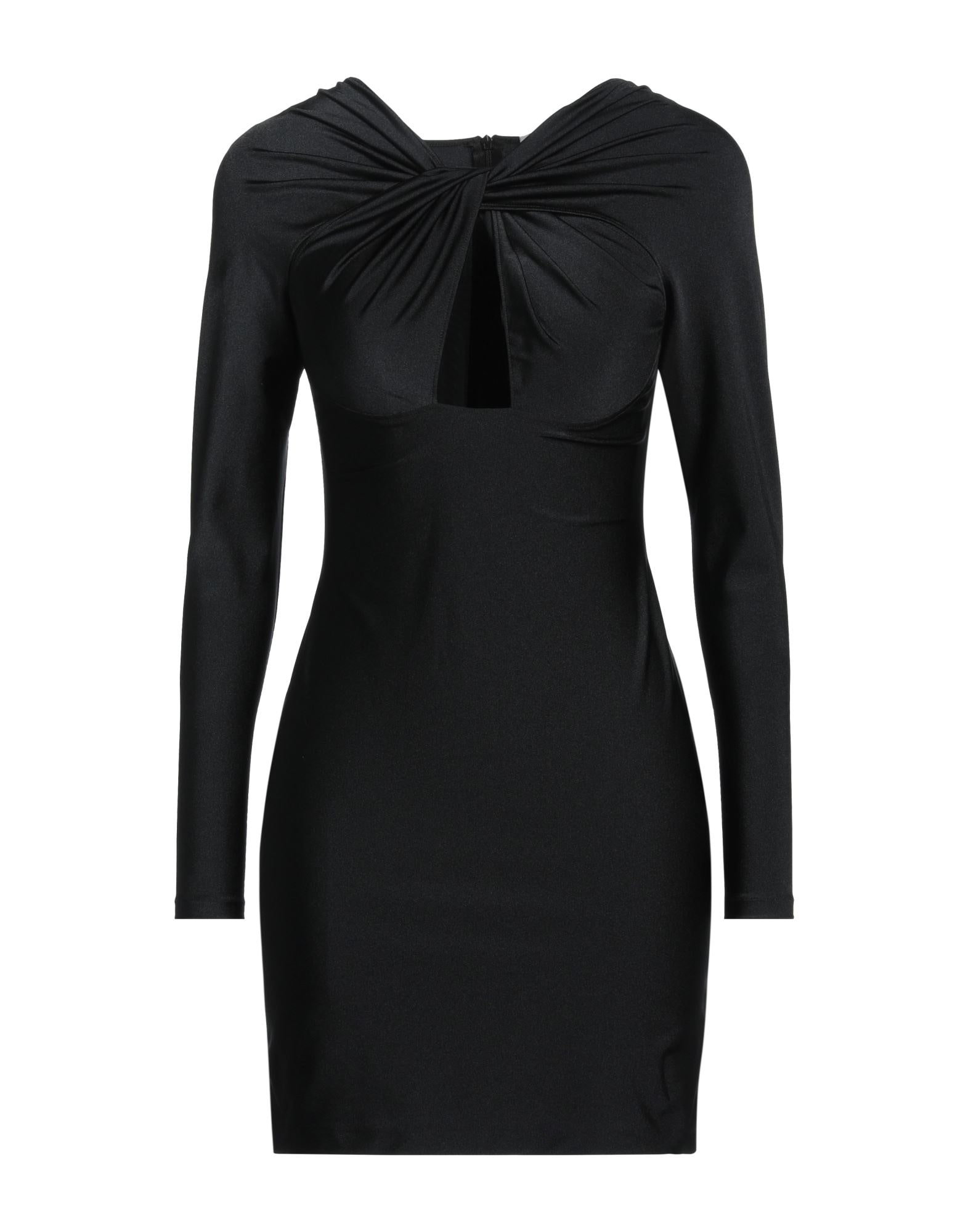 Black Women's Short Dress - 1