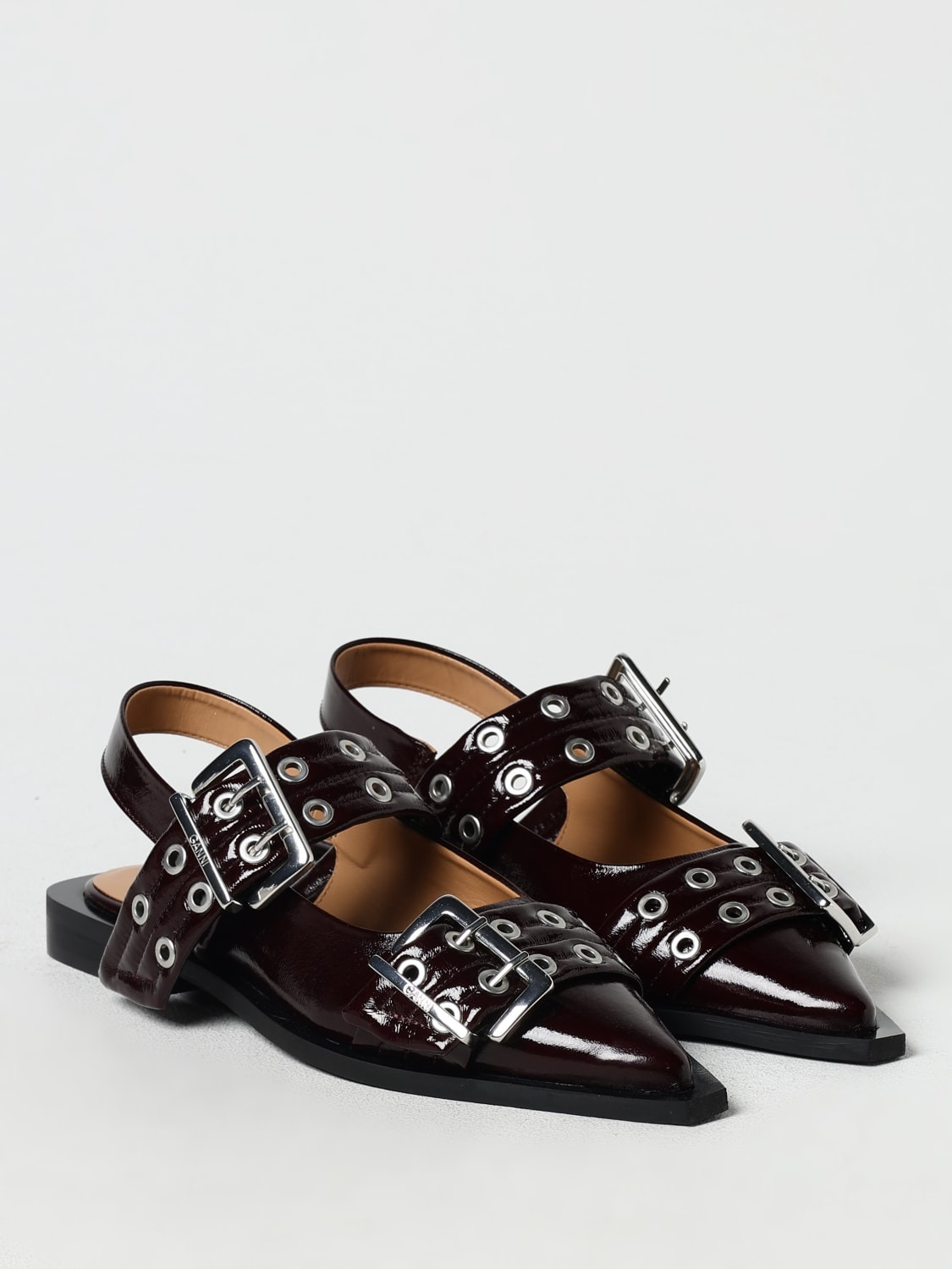 Ballet flats woman Ganni - 2