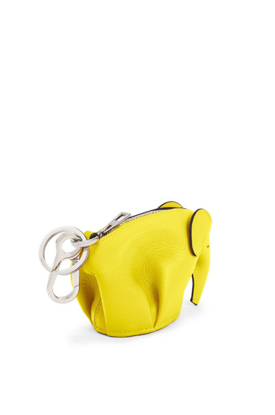 Loewe Elephant charm in classic calfskin outlook