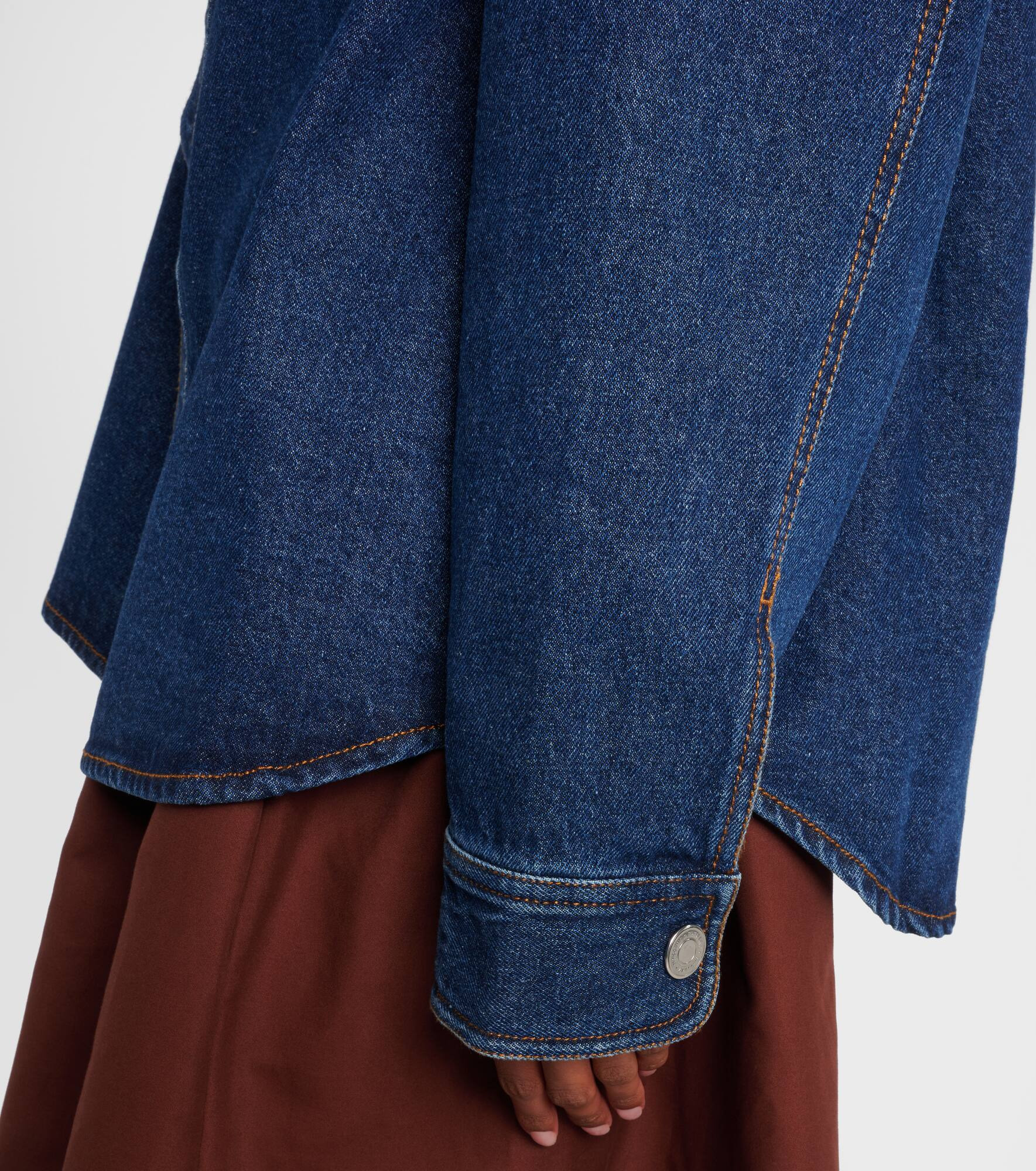 Ami de Cœur oversized denim shirt - 5
