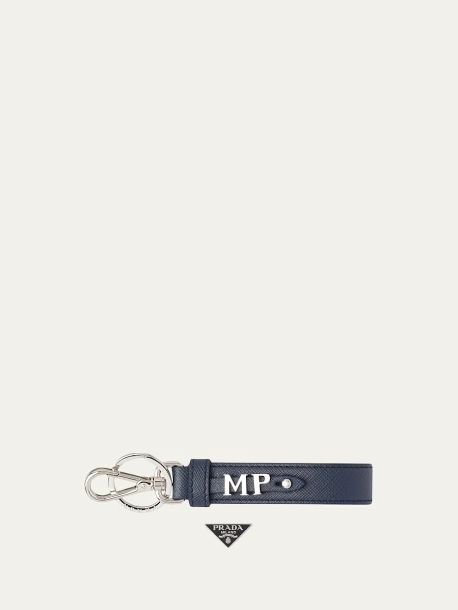 Men's Saffiano Key Chain - 1