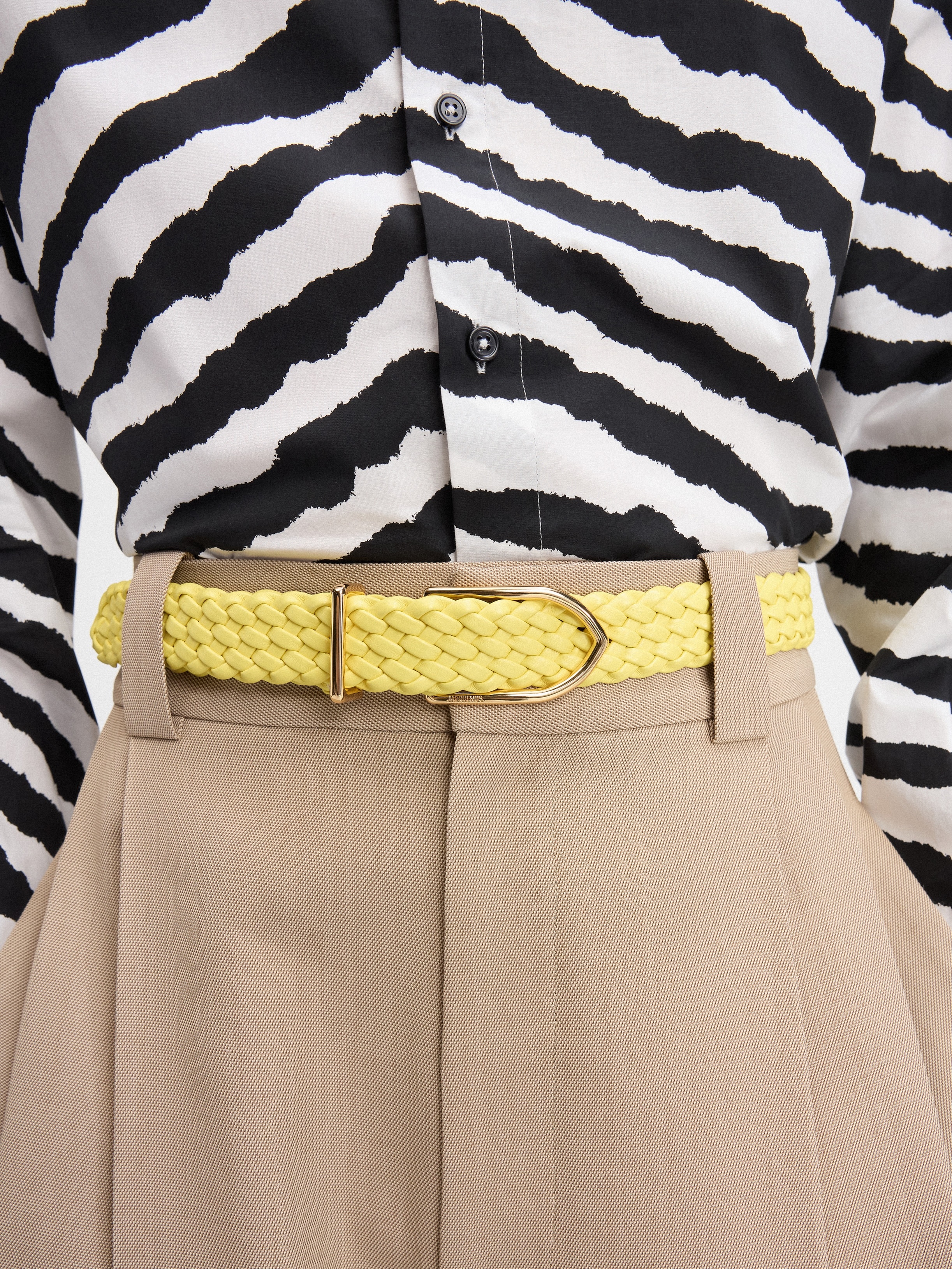 ベルト JACQUEMUS SS25 LA GRANDE CEINTURE BAMBIN (243AC3423128 990) JACQUEMUS La ceinture Bambino | REVERSIBLE