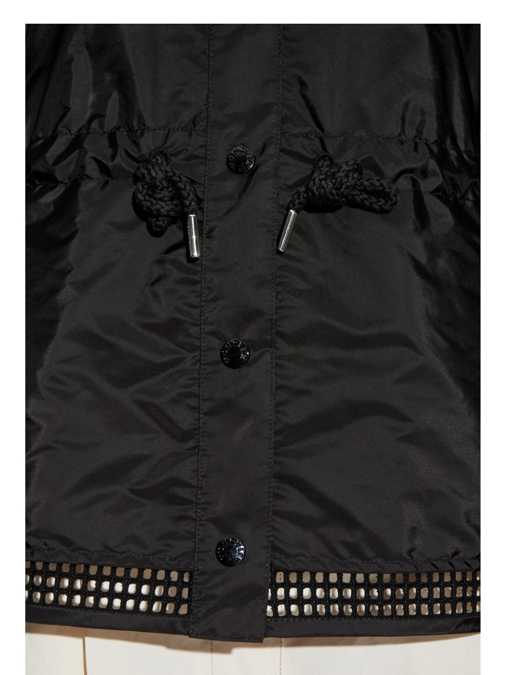 crochet-trim jacket - 5