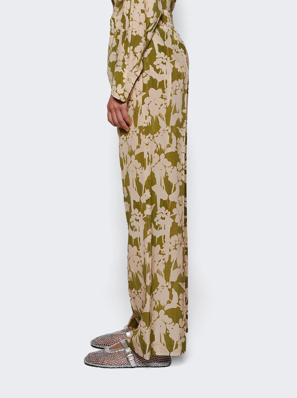 Pyjama Trouser Parakeet And Blush - 3