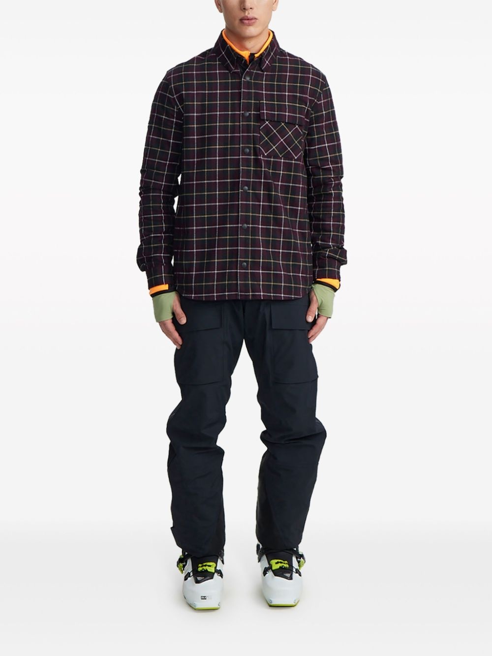Loge Peak plaid shirt - 2