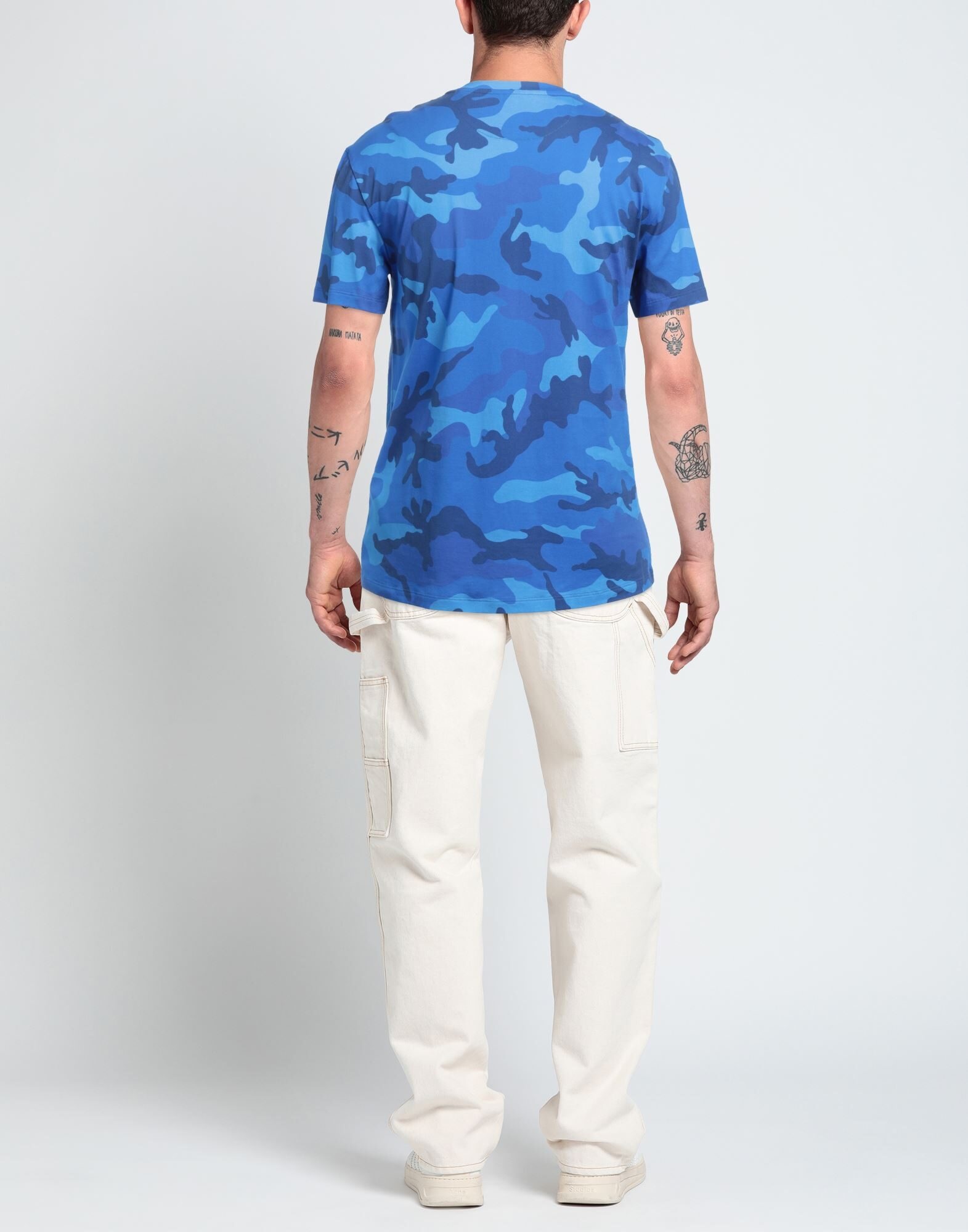 Blue Men's T-shirt - 3