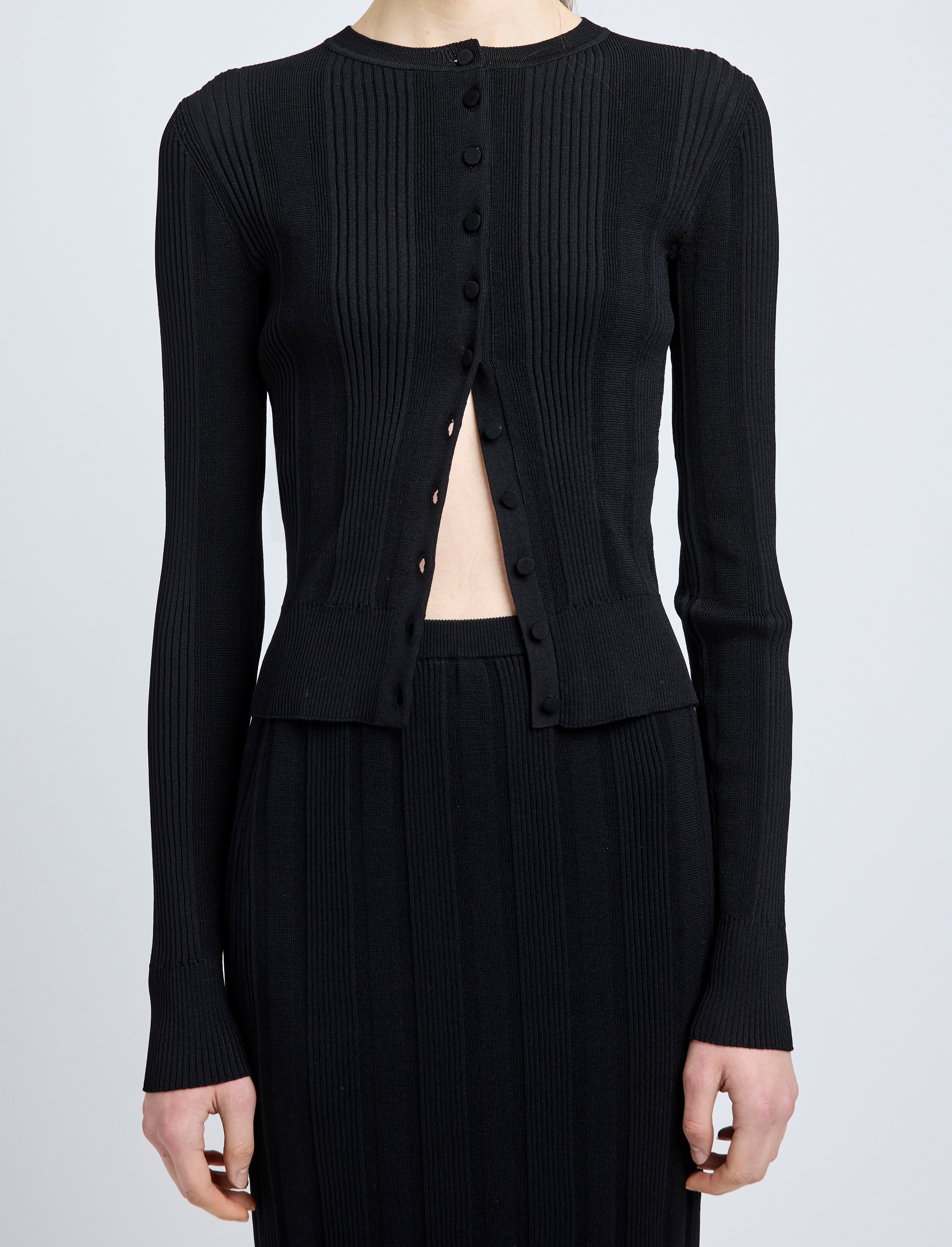 Currin Top in Column Rib - 6