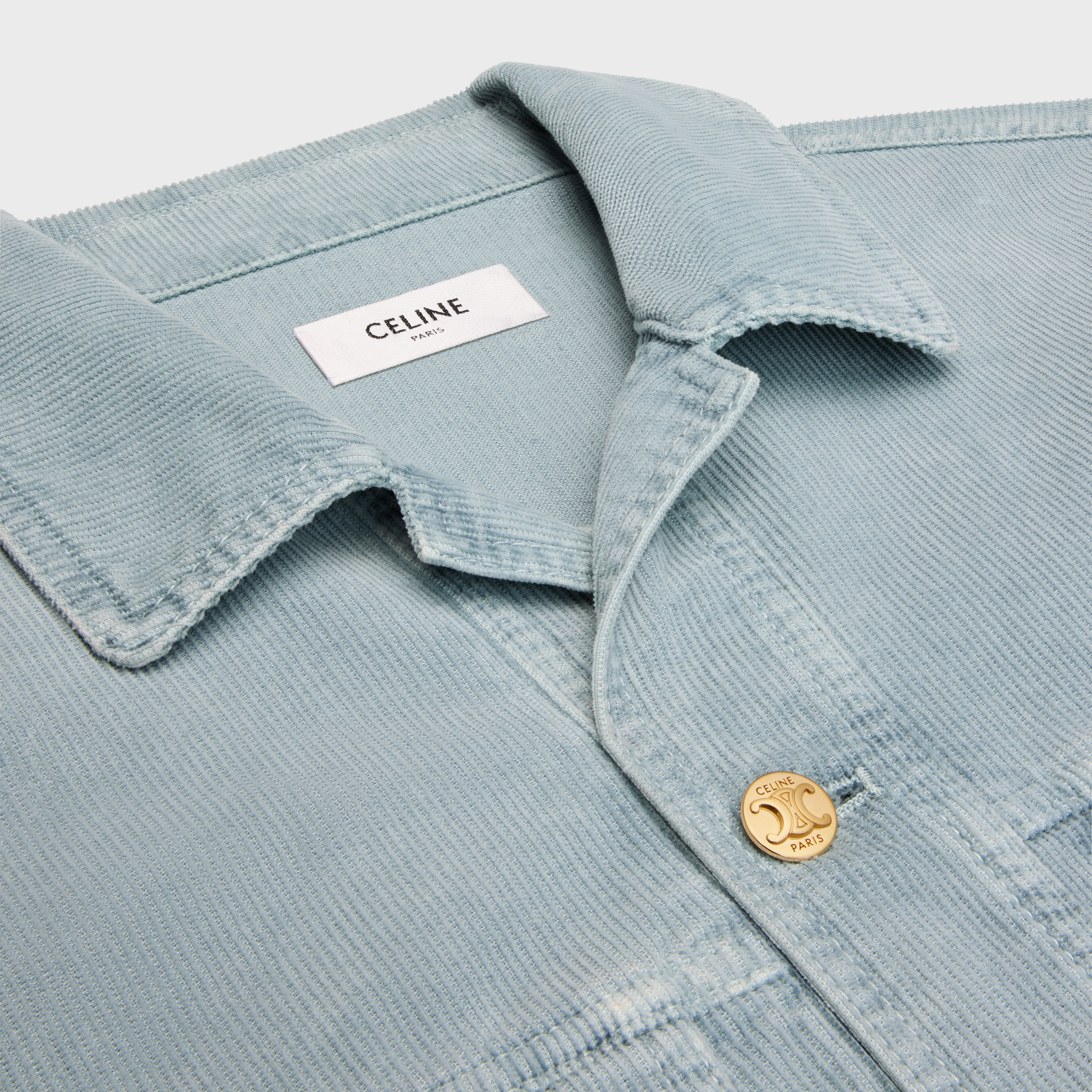 car coat jacket in corduroy - 3