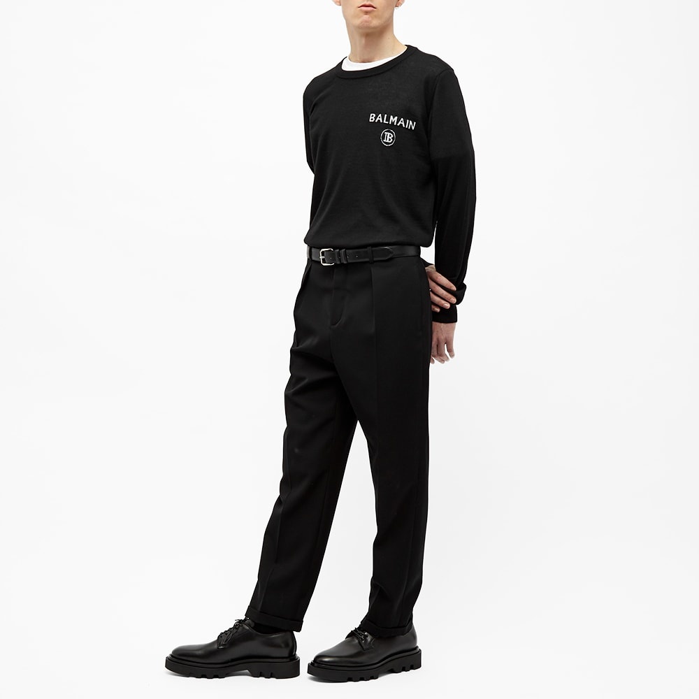 Balmain B Logo Crew Knit - 6