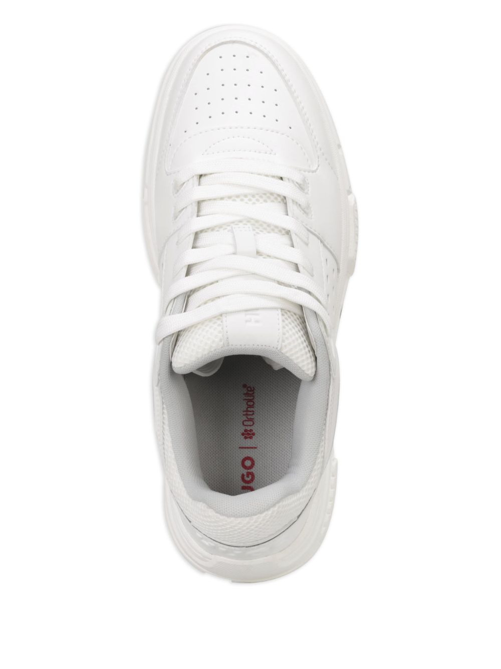 perforated-panel sneakers - 3