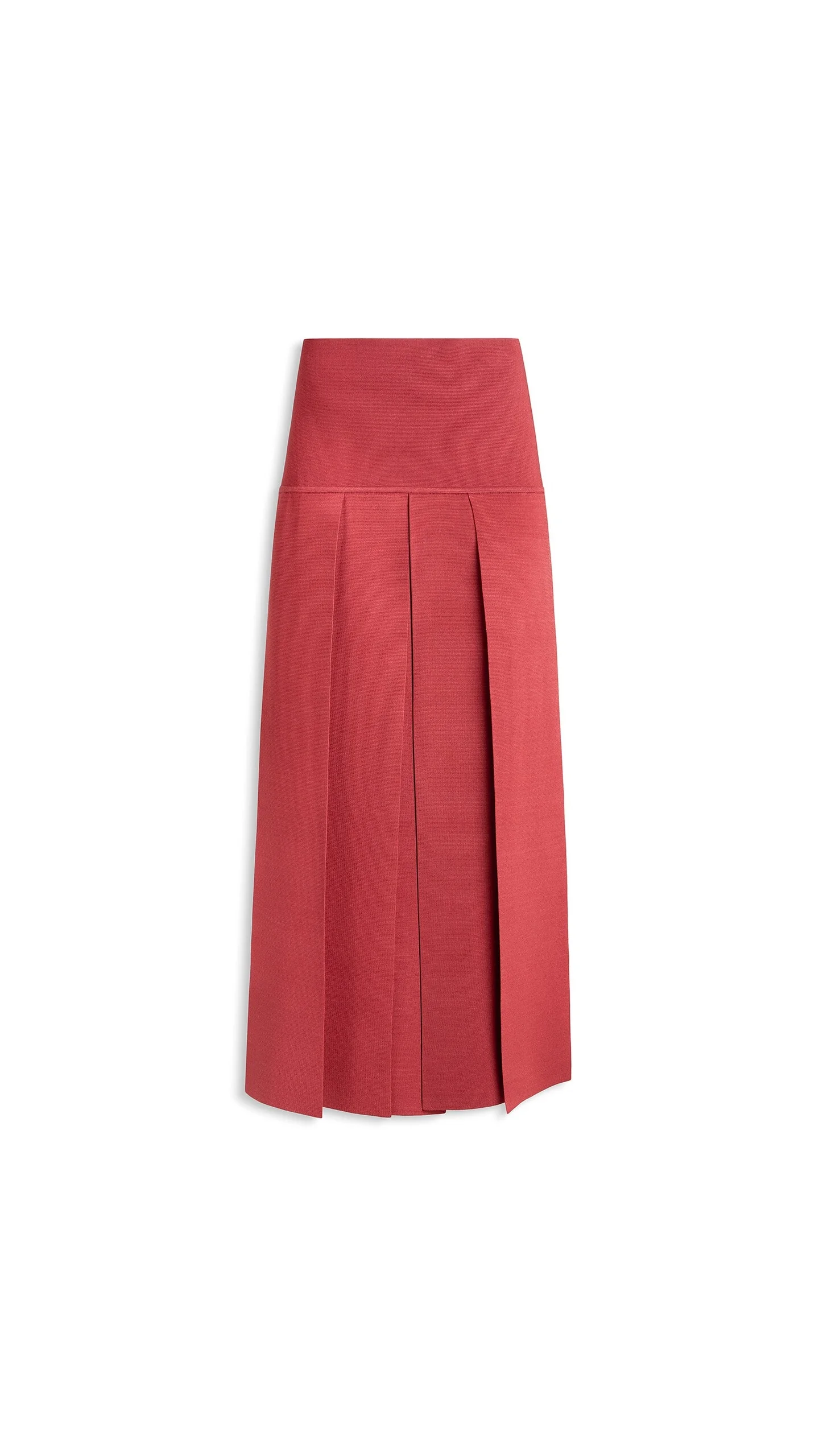 PLEATED MIDI SKIRT - 1