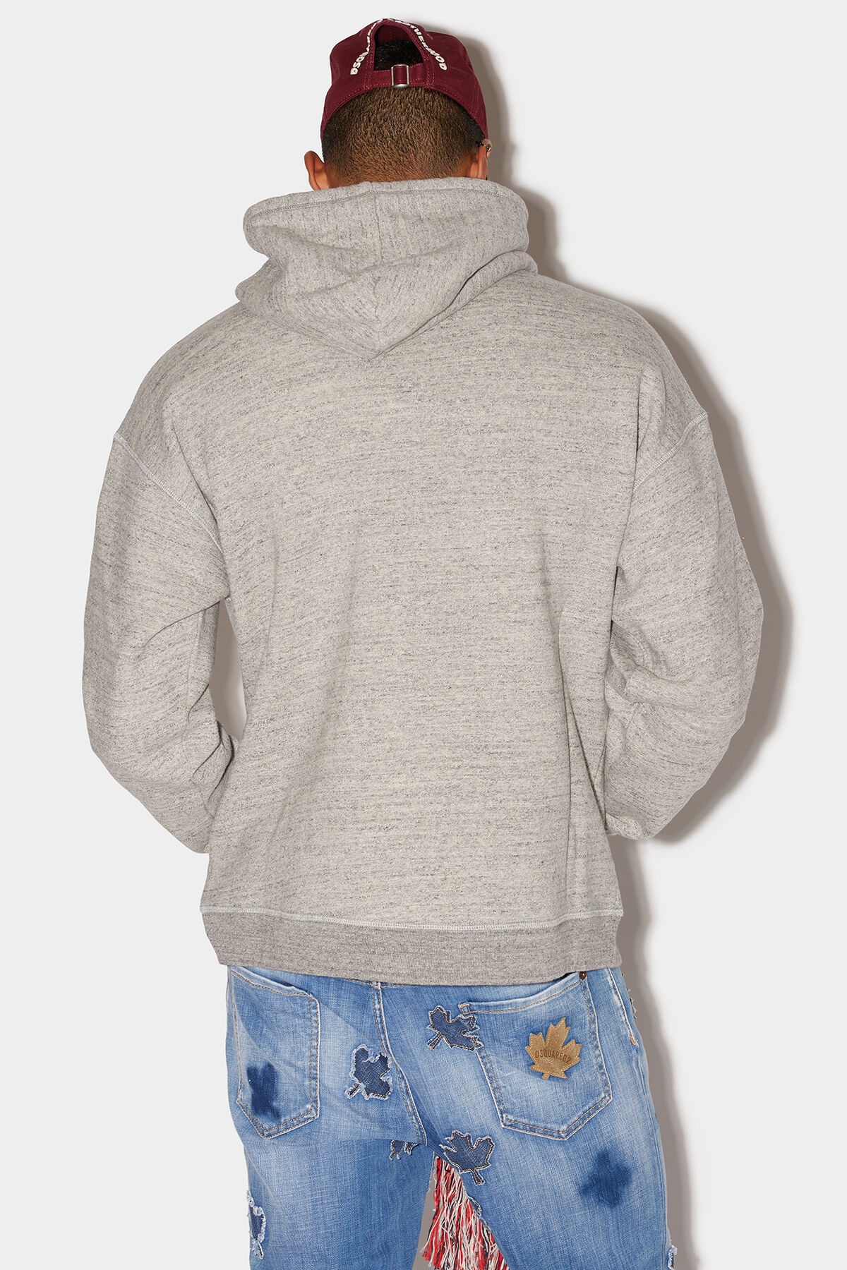 パーカー・フーディ D SQUARED2 CAMO PATCH HERCA ANORAK SWEATSHIRT DSQUARED2 CAMO PATCH HERCA ANORAK | REVERSIBLE