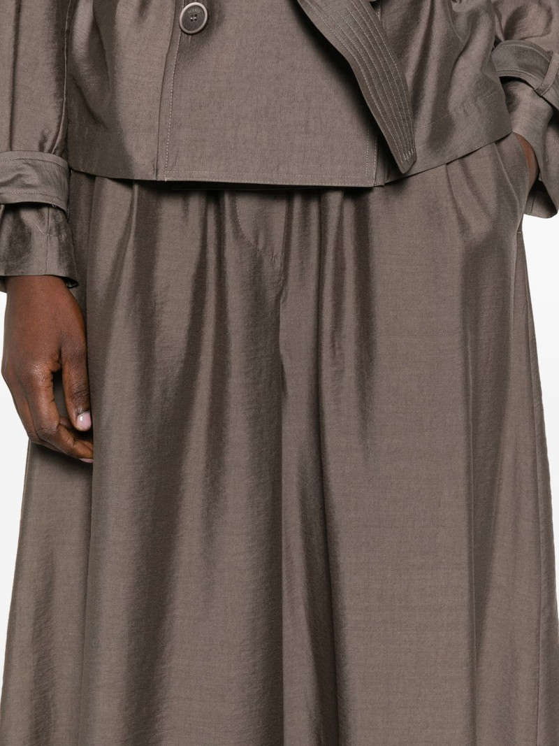 elasticated-waistband trousers 5
