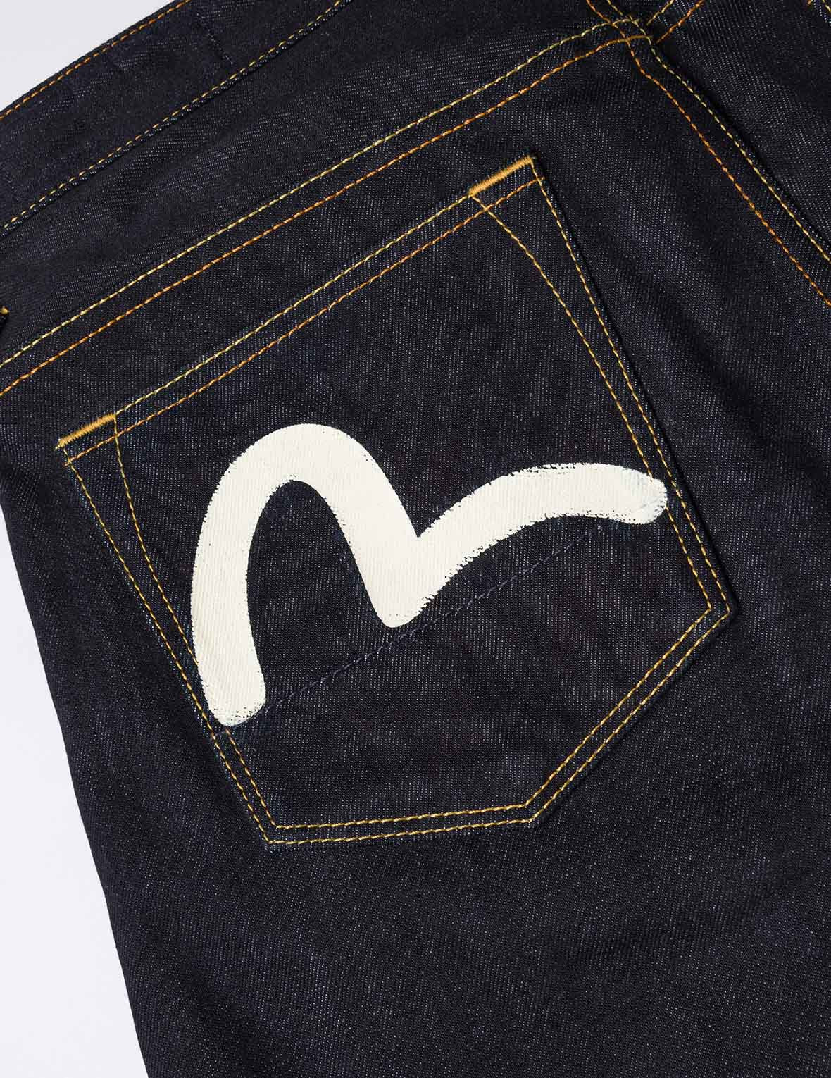Seagull Print Pockets Regular Fit Jeans #2000 - 7