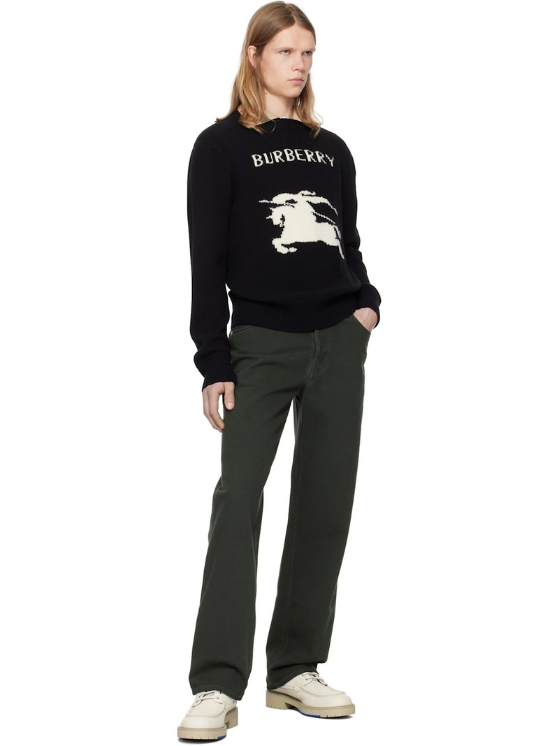 Burberry Black Regular-Fit Jeans outlook