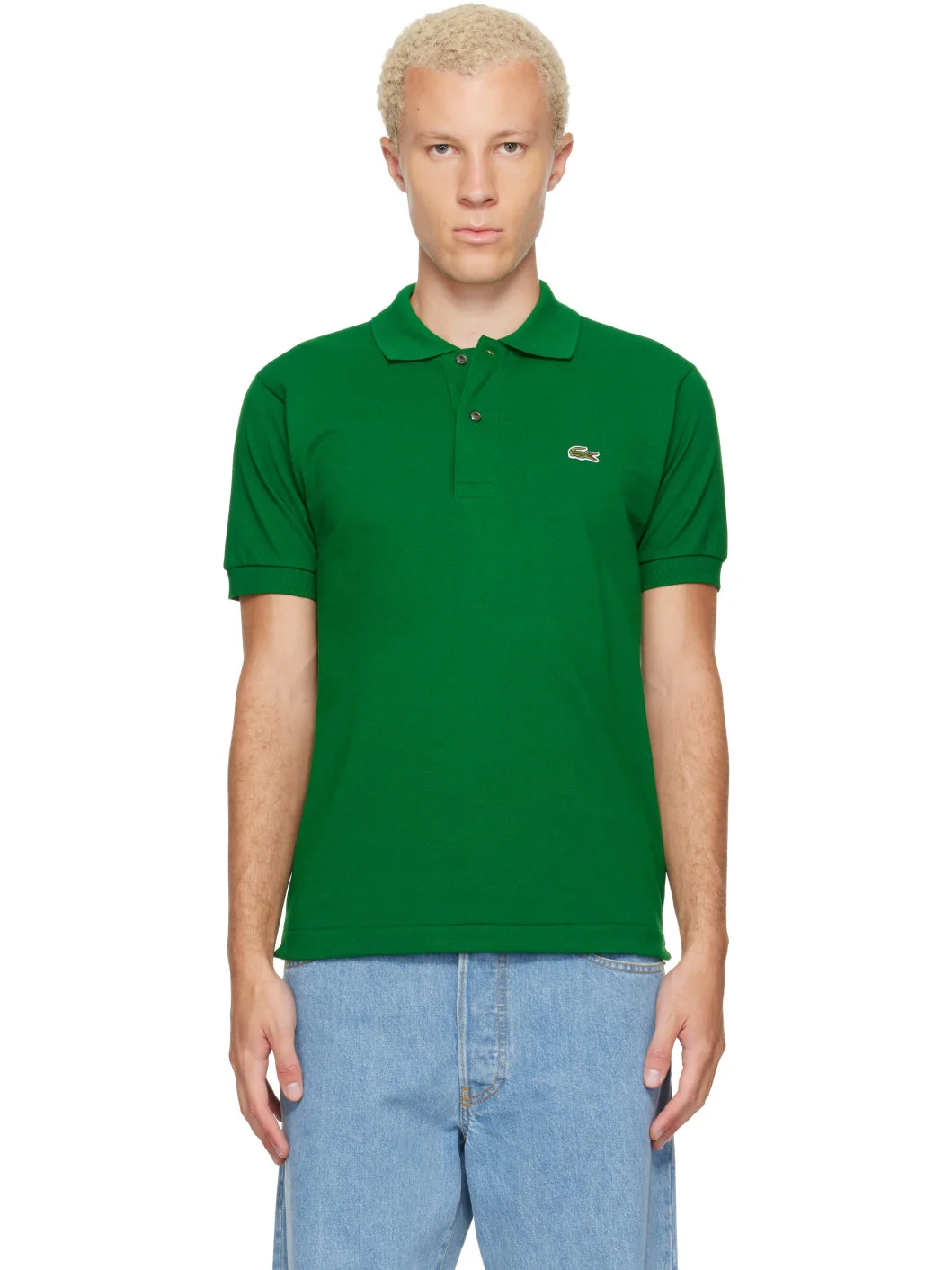 Green Classic Fit Original L.12.12 Polo - 1