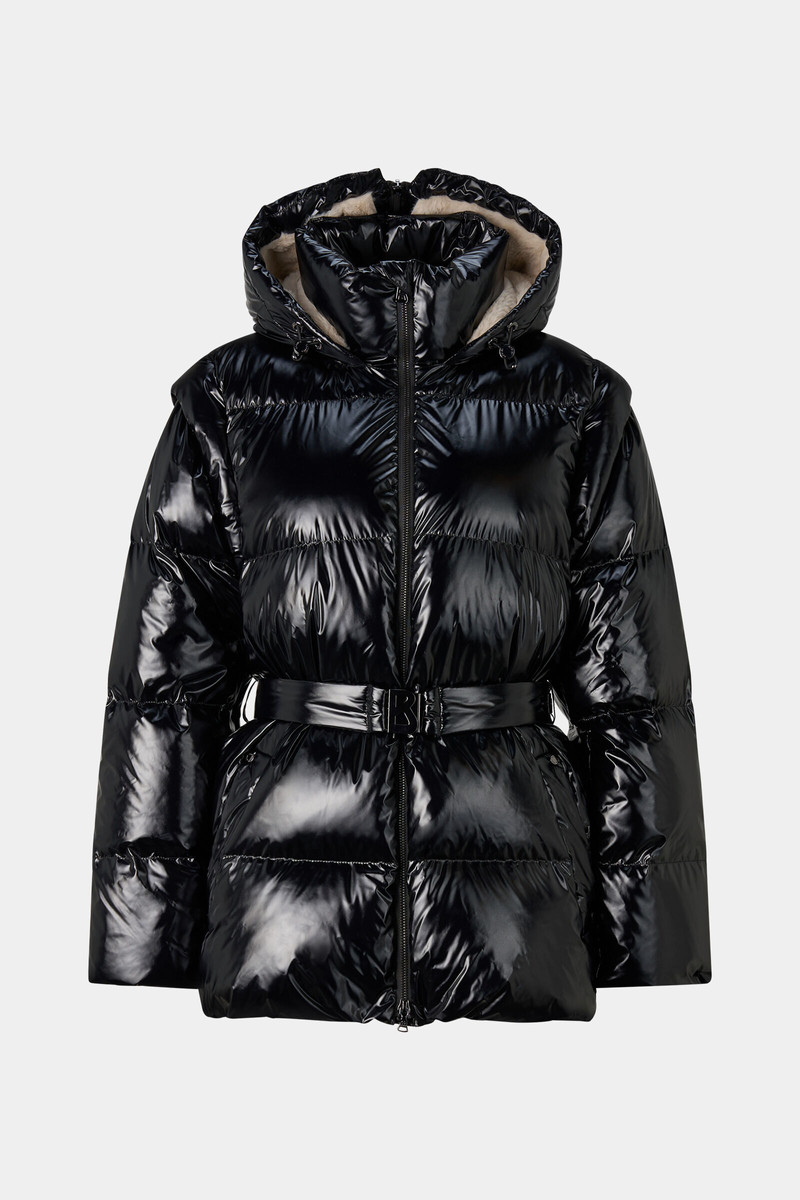 Inez Down Jacket in Black 1