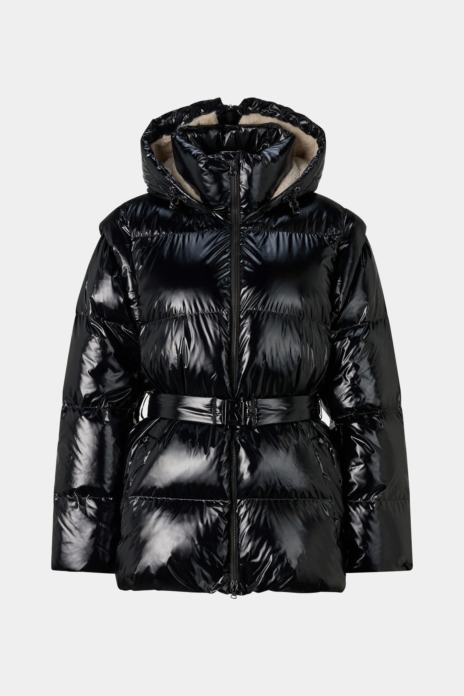 Inez Down Jacket in Black - 1
