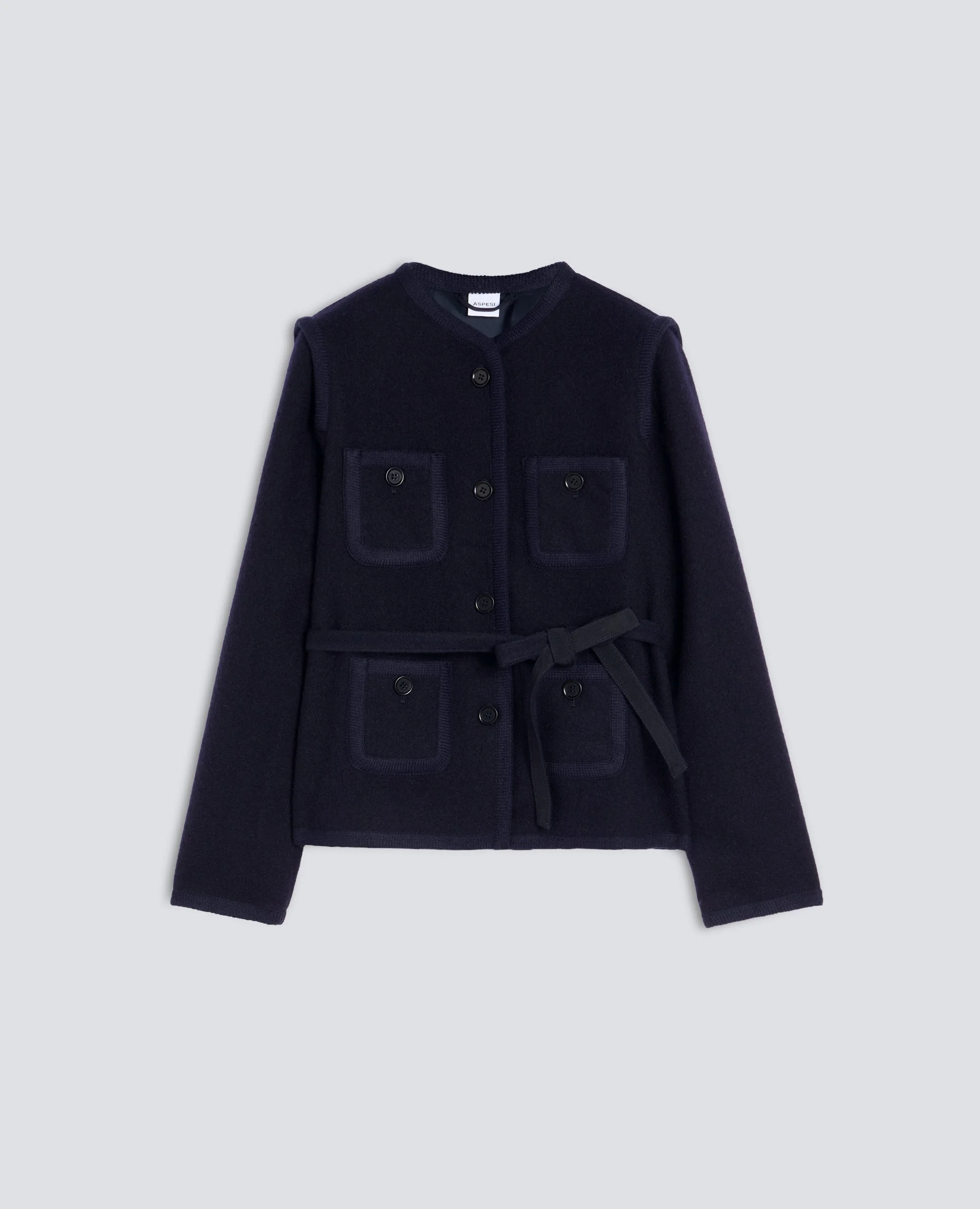 SHETLAND WOOL JACKET - 1