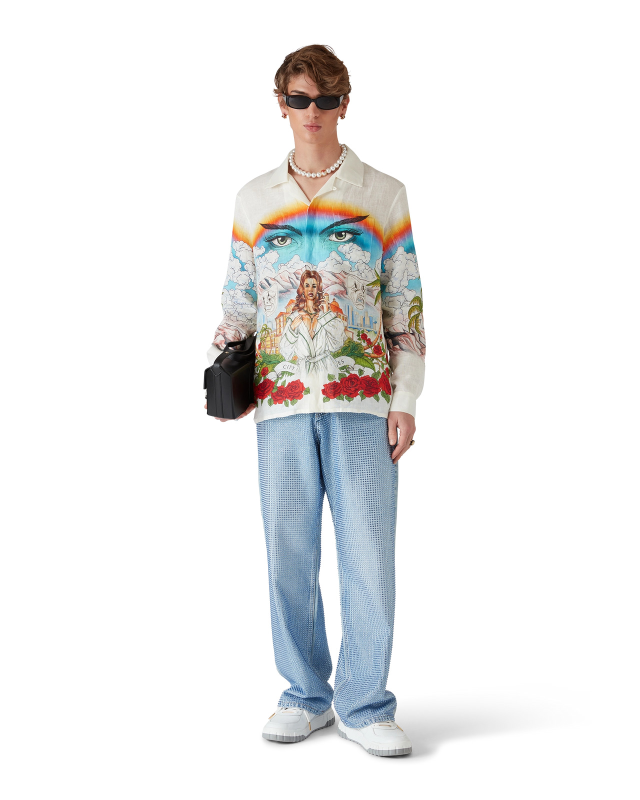 Chateau Marmont Linen Shirt | Casablanca Paris - 6