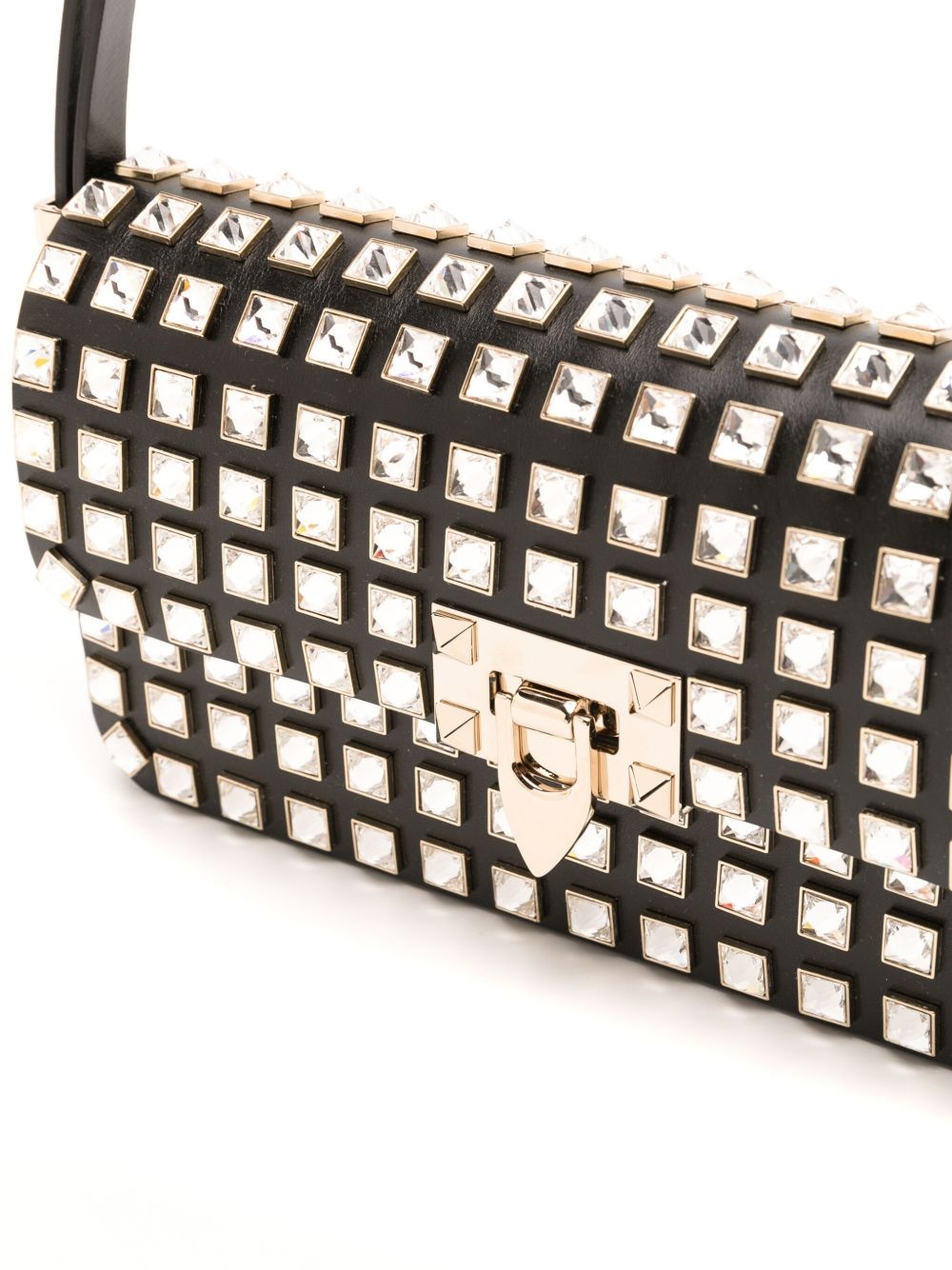 Rockstud E/W leather shoulder bag - 4