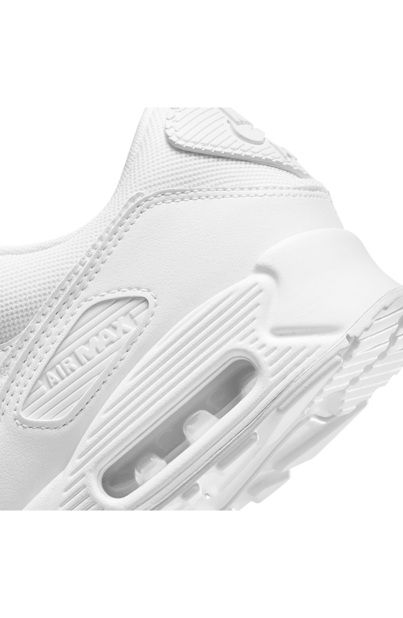 Nike Air Max 90 Sneaker in 100 White/white at Nordstrom - 8
